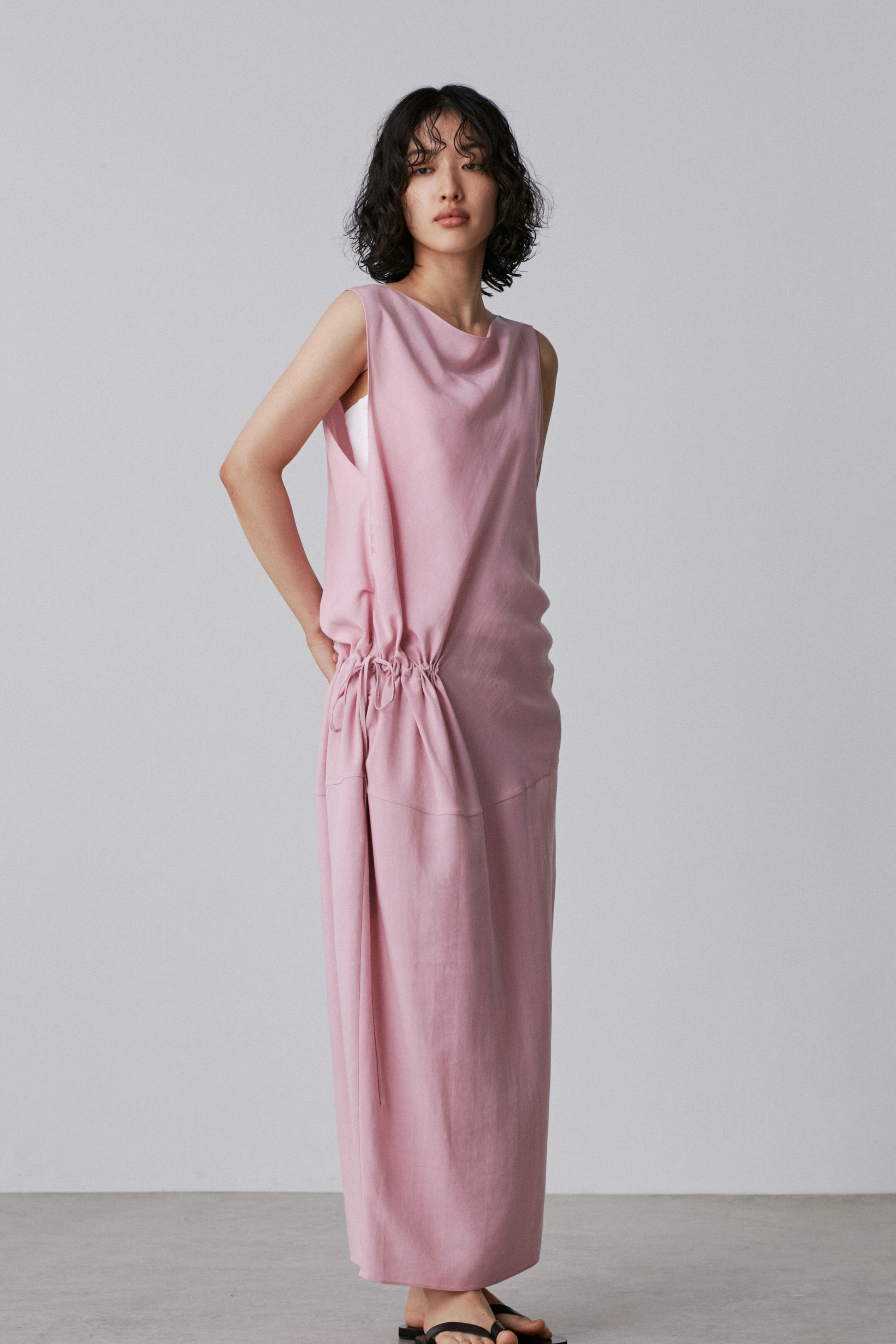 YLEVE 「YLEVE / TENCEL GATHER ONE PIECE」|ワンピース|