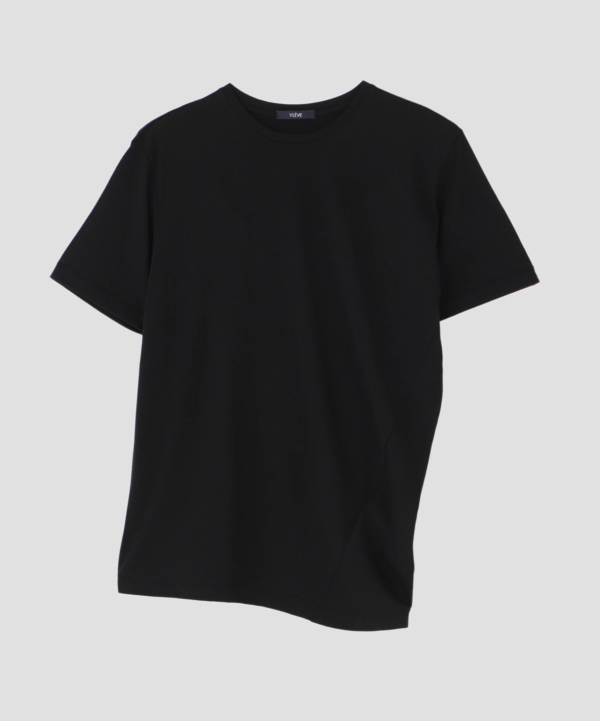 YLEVE 「YLEVE / COTTON TWISTED PULL OVER」|Tシャツ・カットソー|ブラック