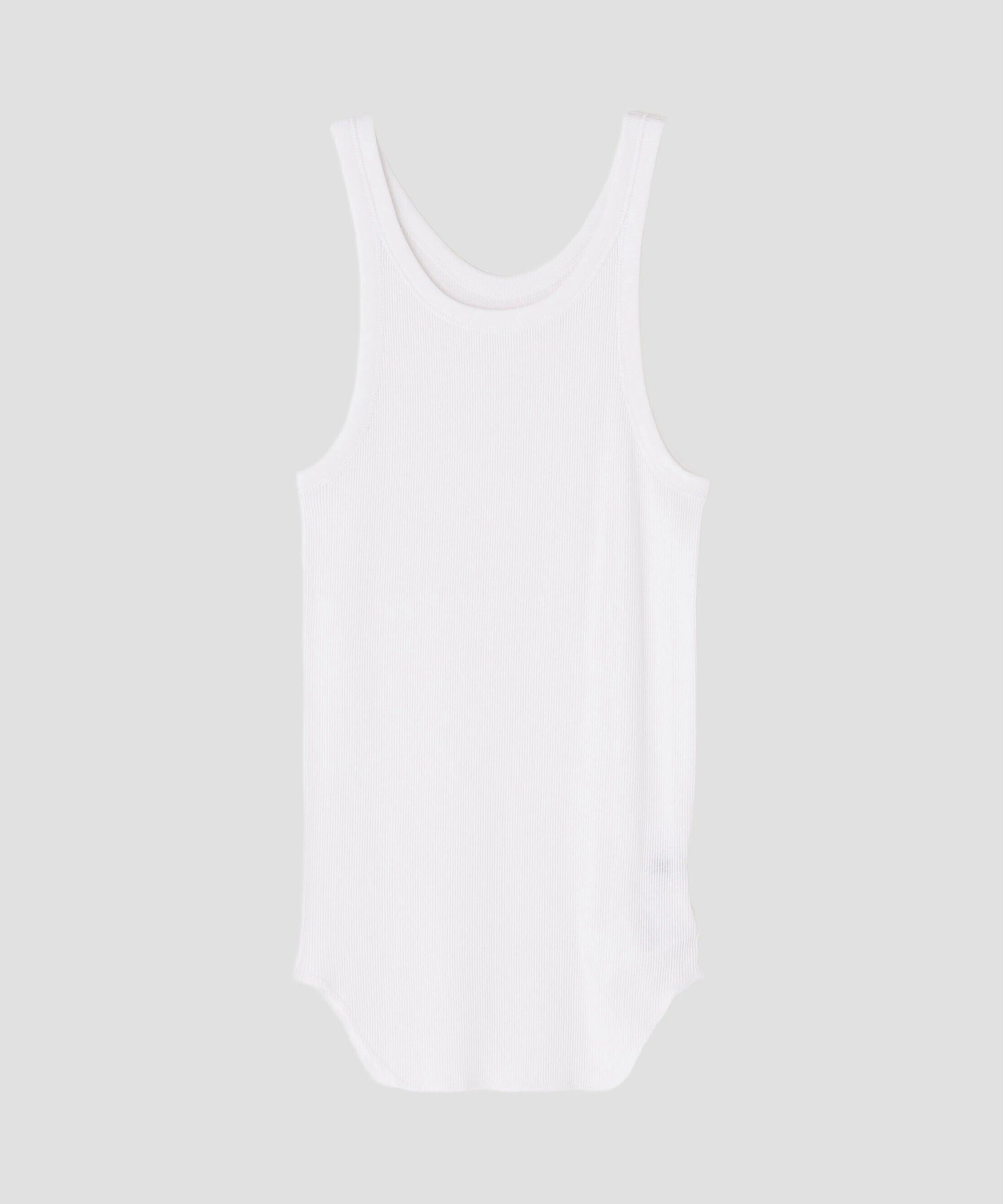 YLEVE 「YLEVE / ORGANIC COTTON RIB TANK TOP」|Tシャツ・カットソー|ホワイト