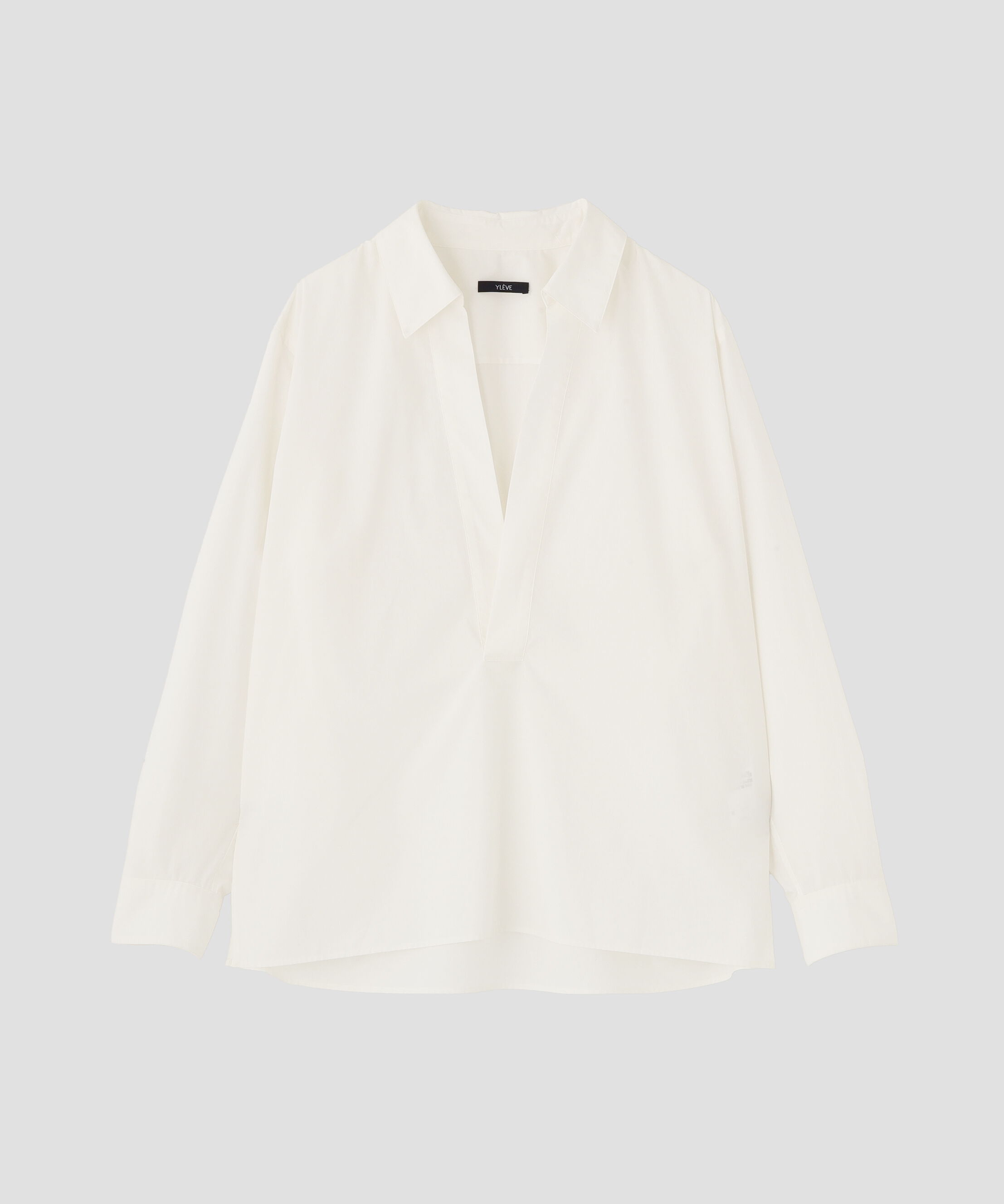 YLEVE 「YLEVE / COTTON SILK TYPEWRITER SKIPPER SHIRT」|シャツ・ブラウス|