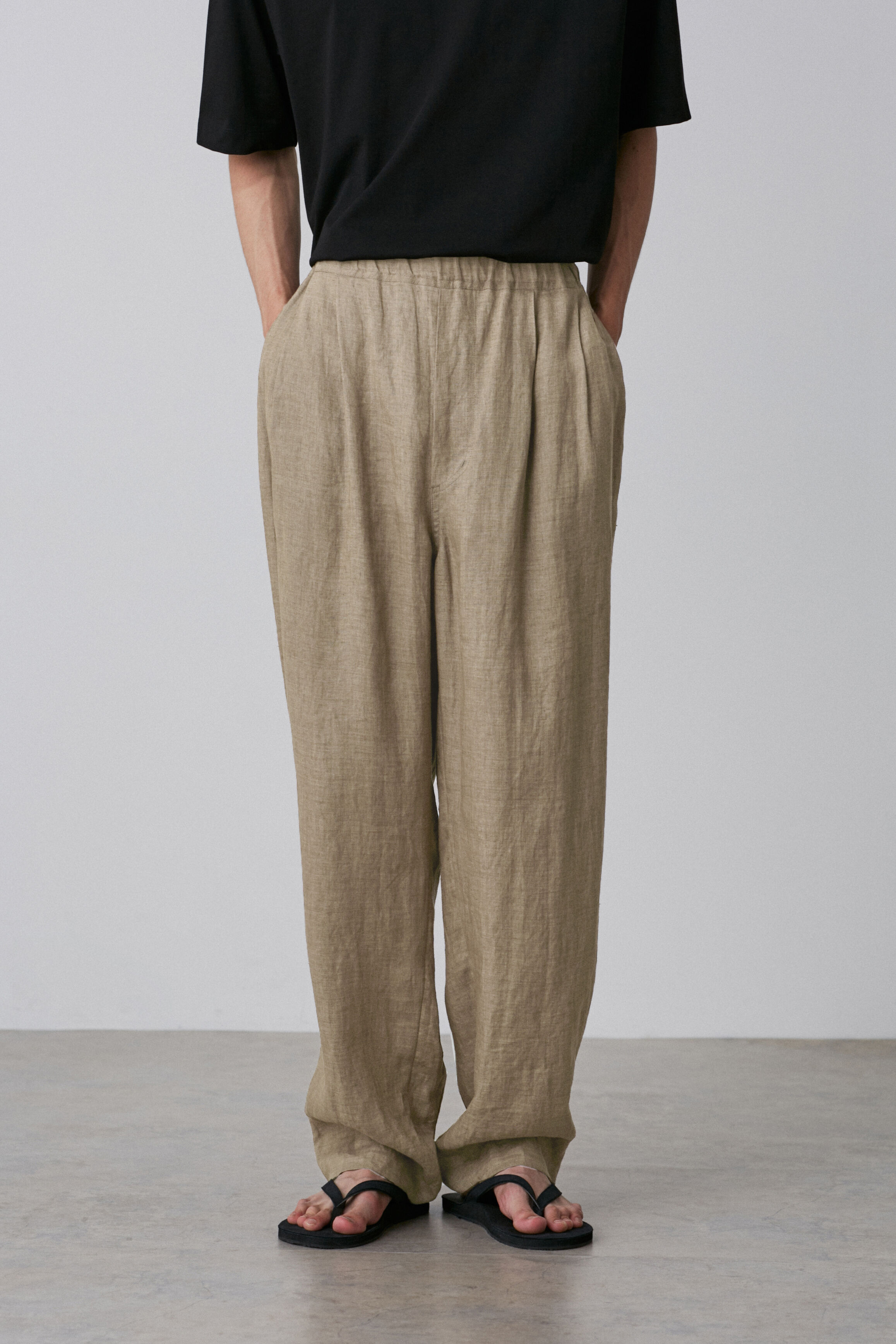 YLEVE 「YLEVE / LINEN POPLIN TROUSERS」|その他|