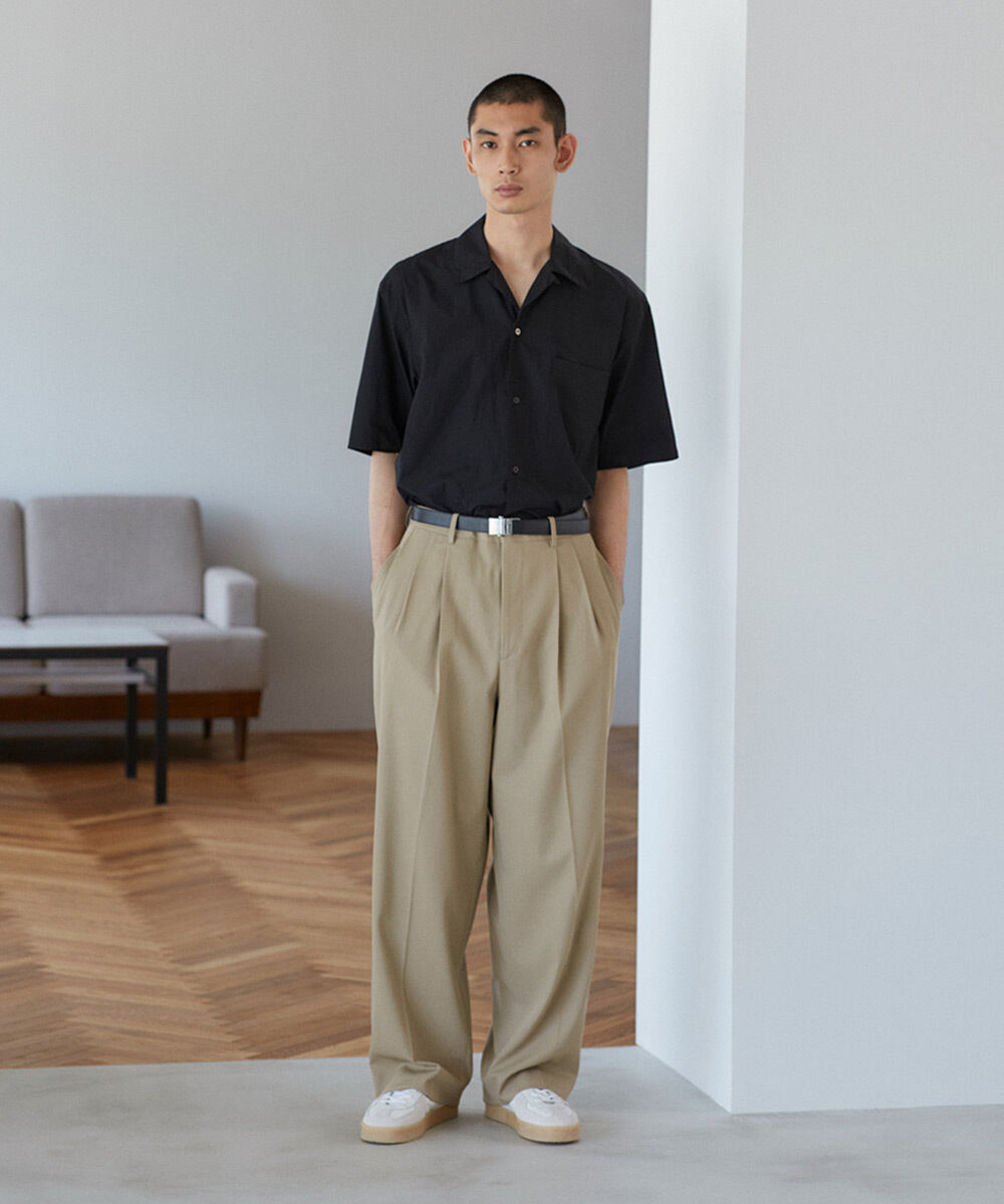 YLEVE 「YLEVE / HIGHTWISTED COTTON GABA TROUSERS」|その他|