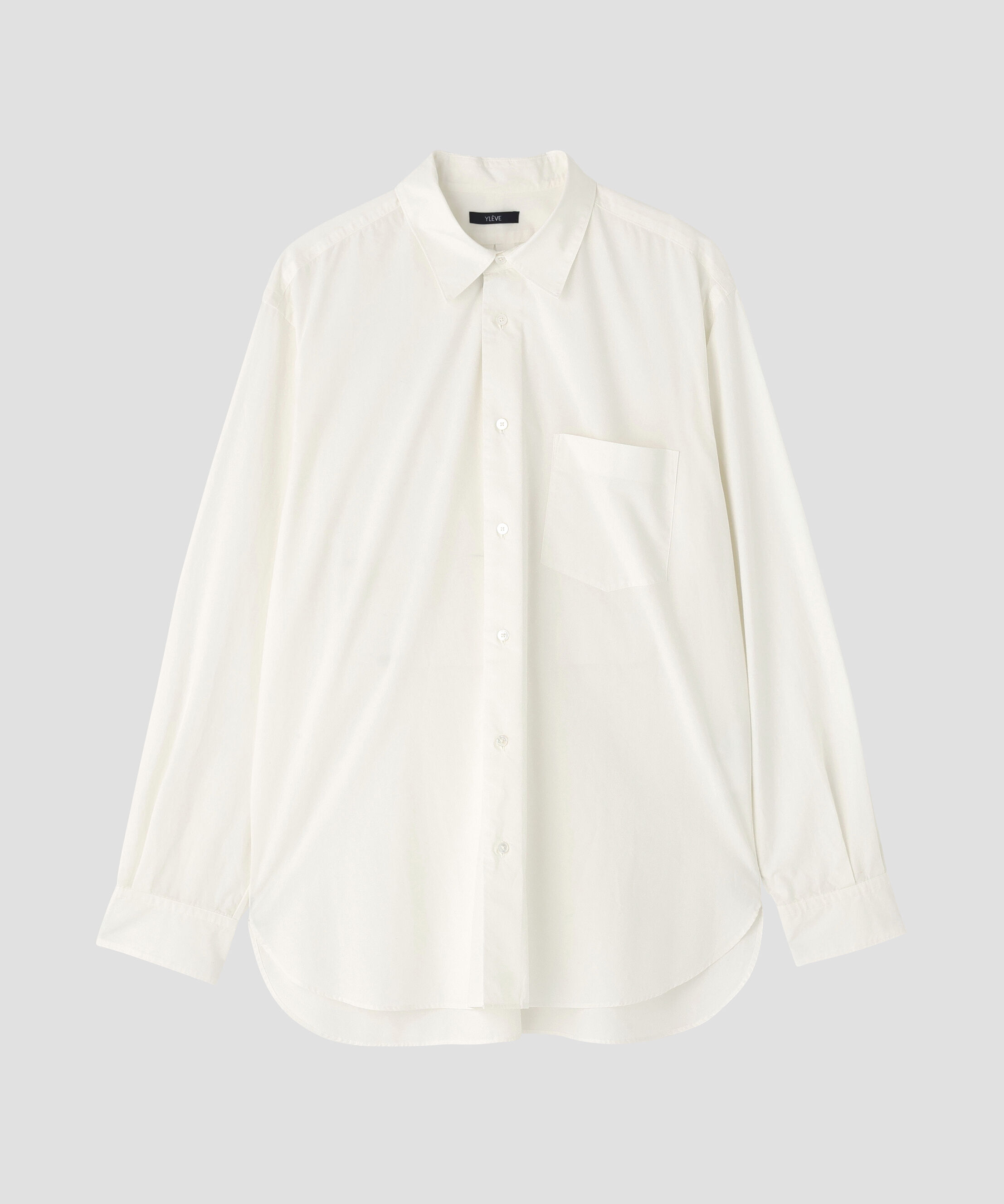 YLEVE 「YLEVE / COTTON SILK TYPEWRITER SHIRT」|シャツ・ブラウス|ホワイト