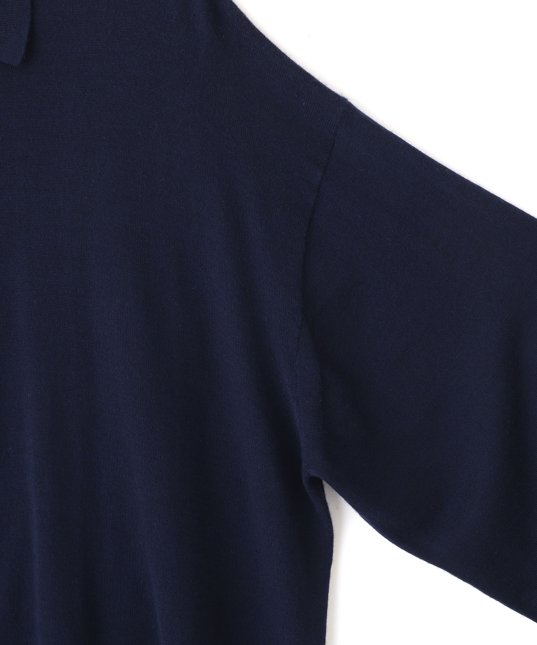 YLEVE 「YLEVE / WOOL SILK CASHMERE KNIT POLO」|ニット・セーター|