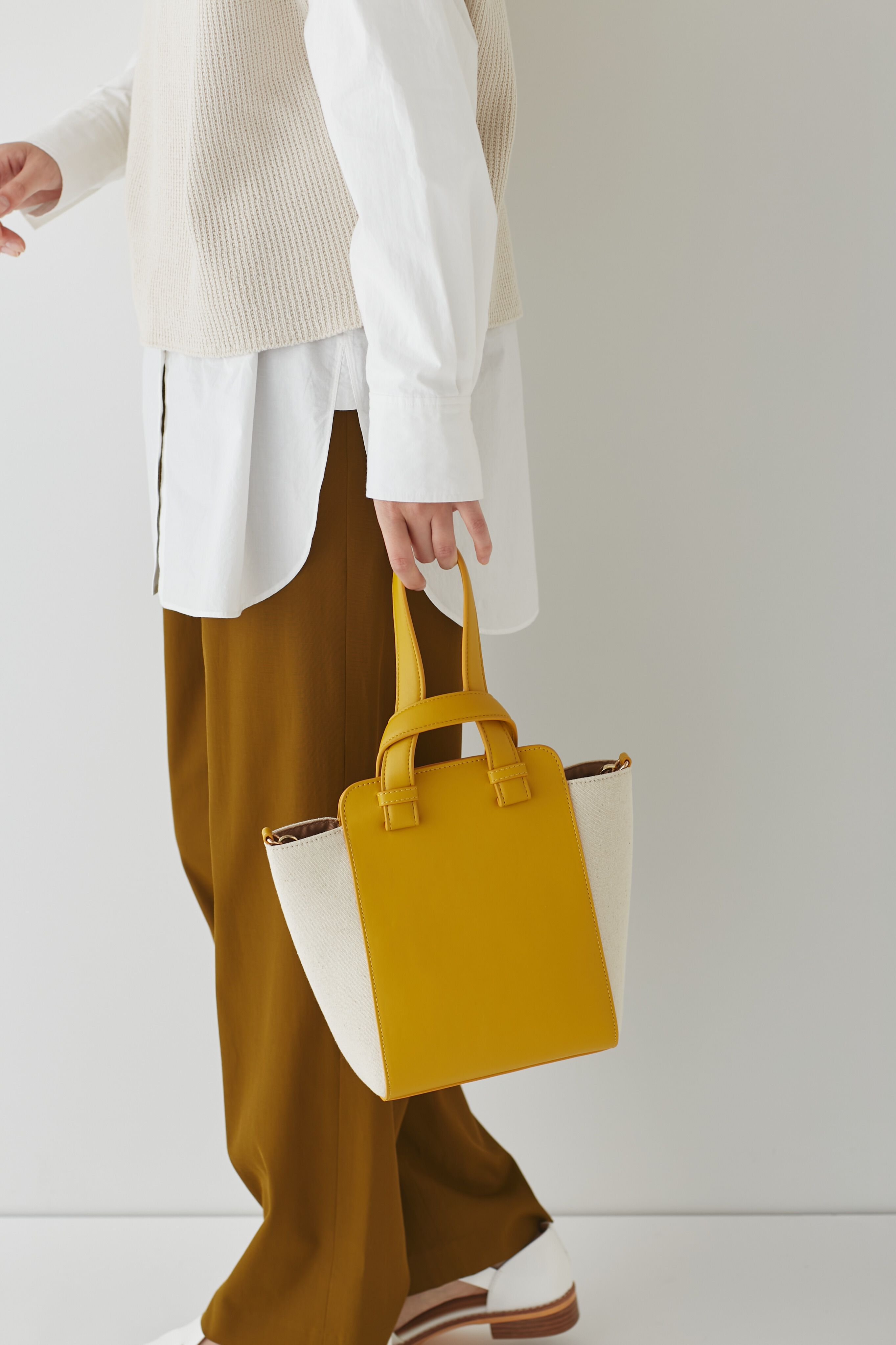  「◆バイカラー２ｗａｙバッグ」|その他|