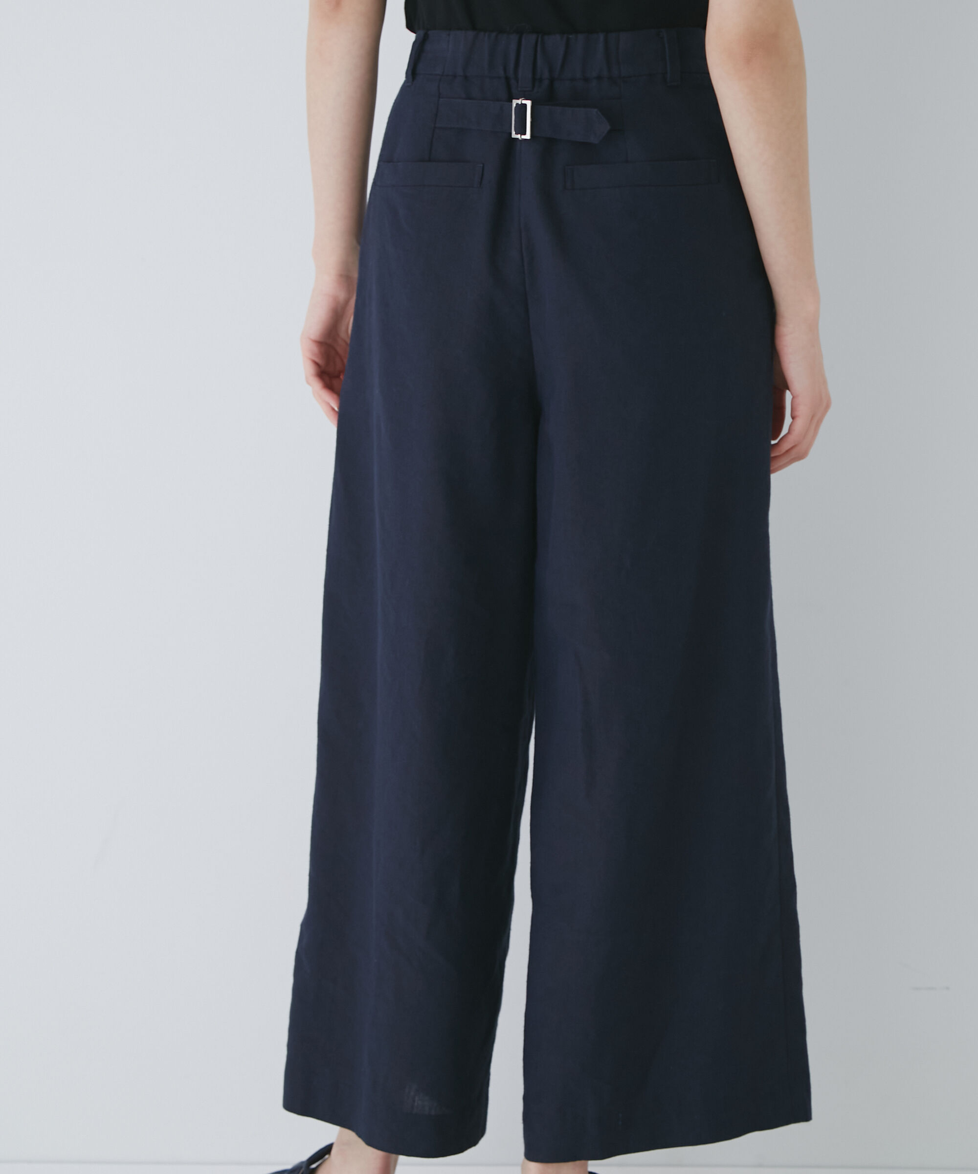  「◆ＰＥレーヨンリネンセミワイドパンツ」|その他|