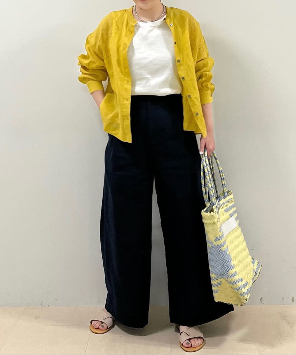  「◆ＰＥレーヨンリネンセミワイドパンツ」|その他|