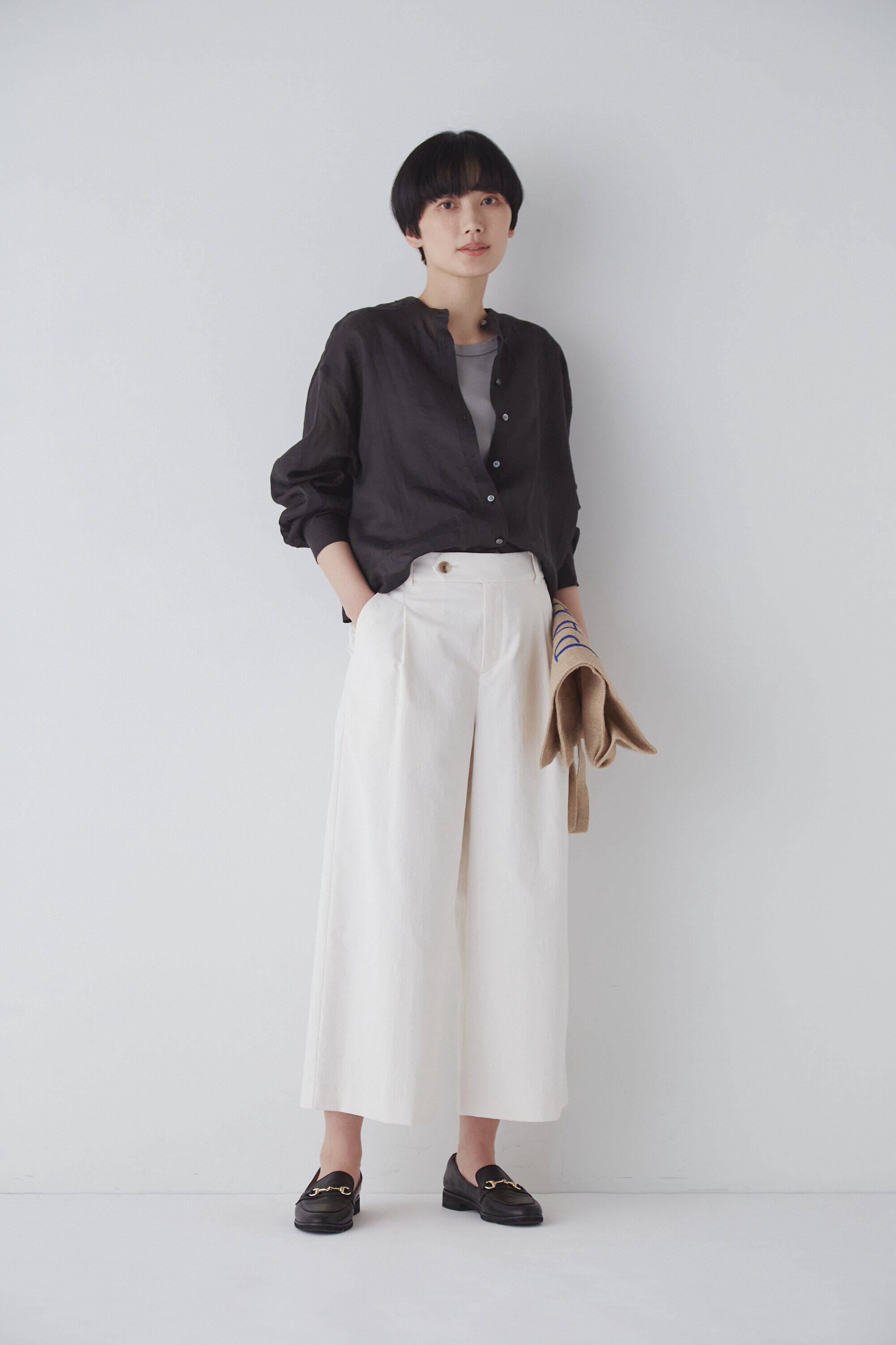  「◆１６０／１ラミーブラウス」|シャツ・ブラウス|