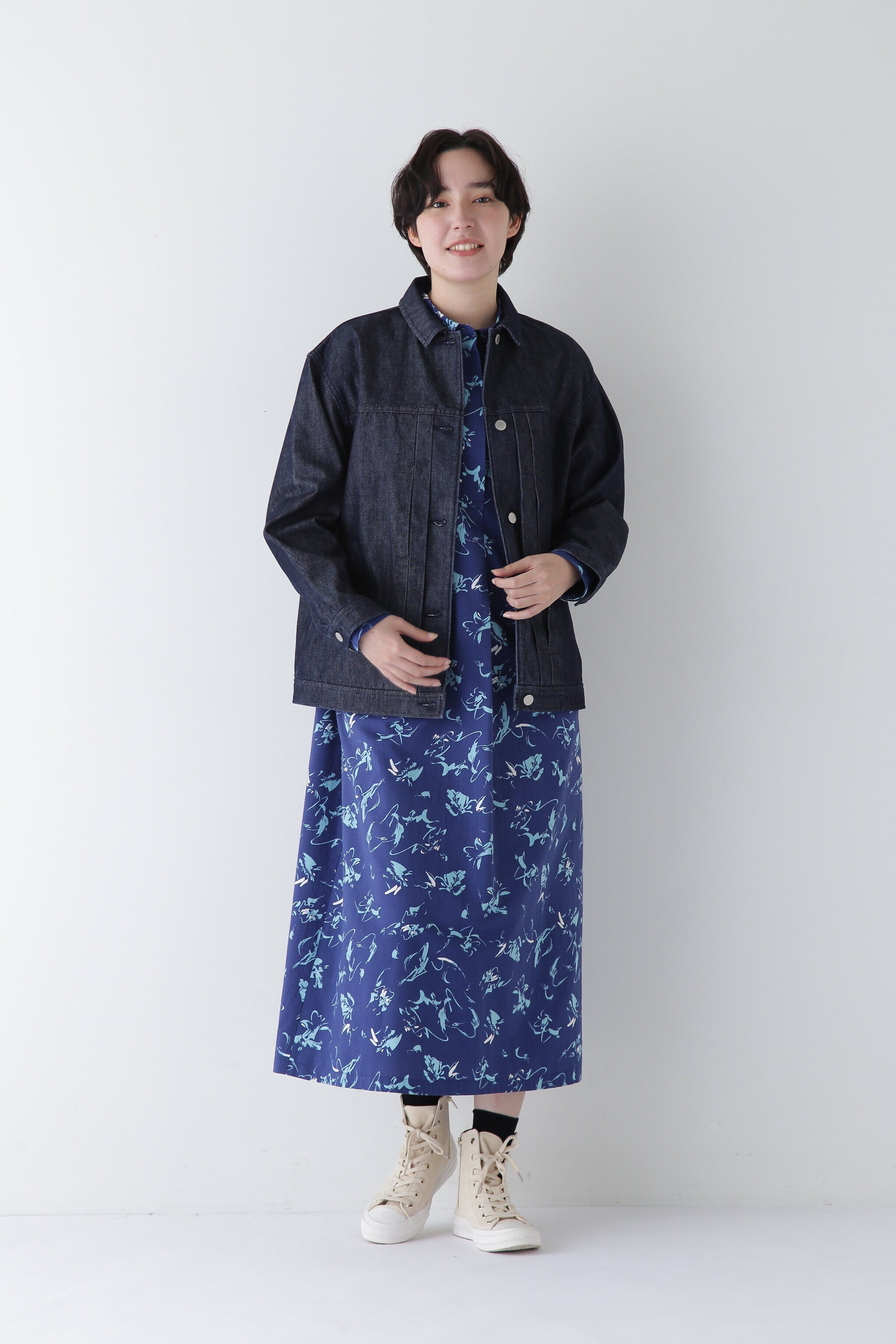  「◆オーバーサイズデニムGジャン」|ブルゾン・スタジャン|