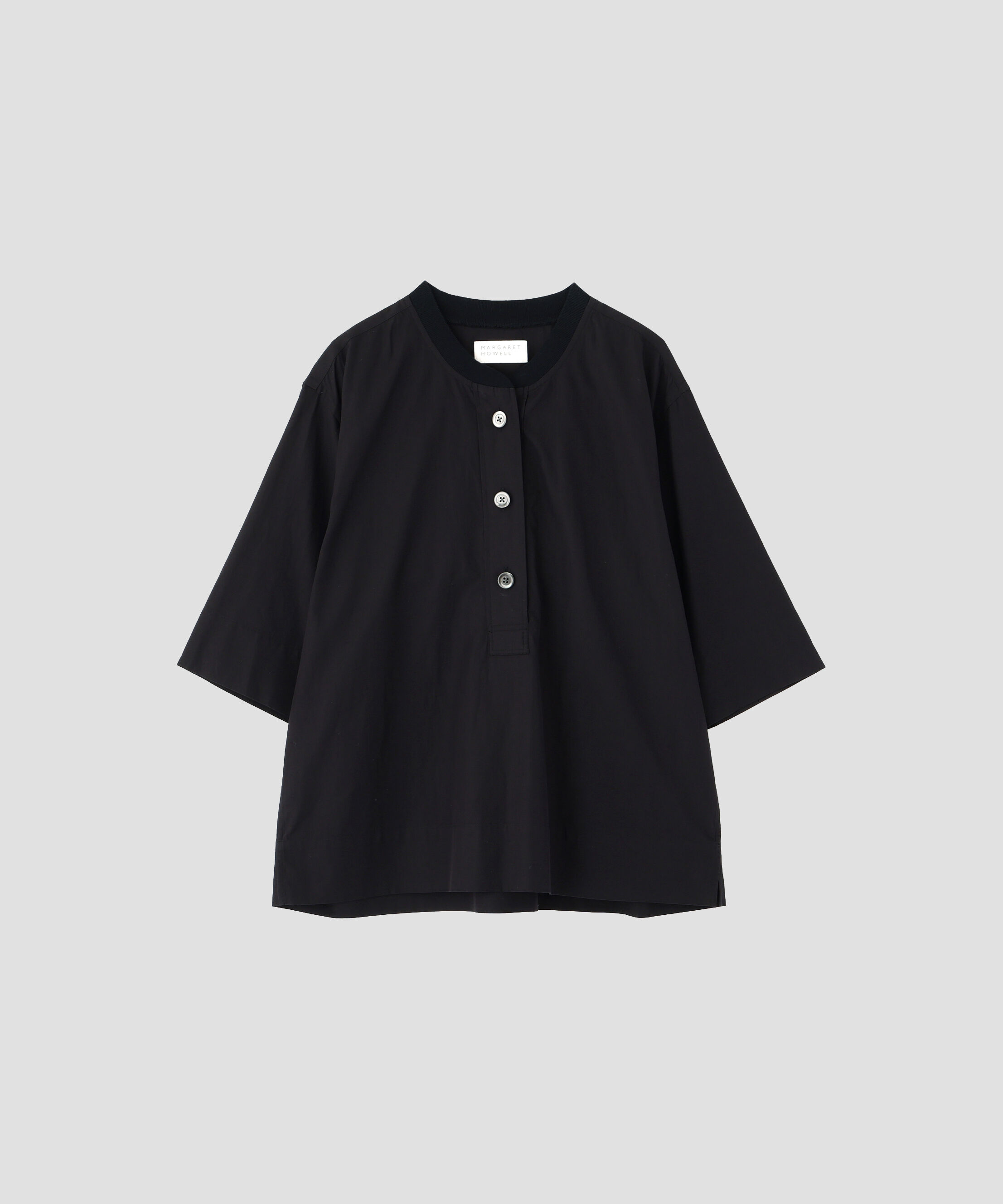 MARGARET HOWELL HOUSEHOLDGOODS「COTTON LINEN POPLIN SHIRT」|シャツ・ブラウス|