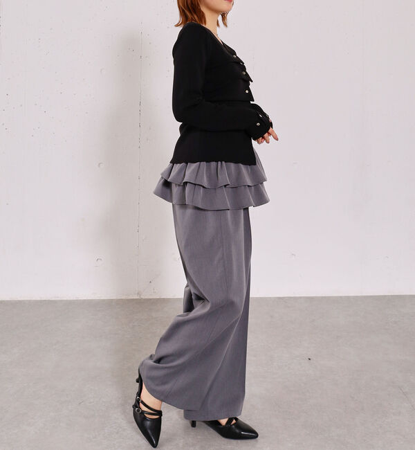 archives「フリルＳＫ付きスラックス」|チノ|