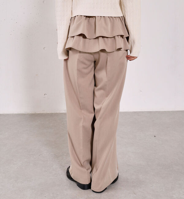 archives「フリルＳＫ付きスラックス」|チノ|