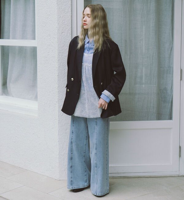 archives「レースギャザーキャミチュニック」|シャツ・ブラウス|