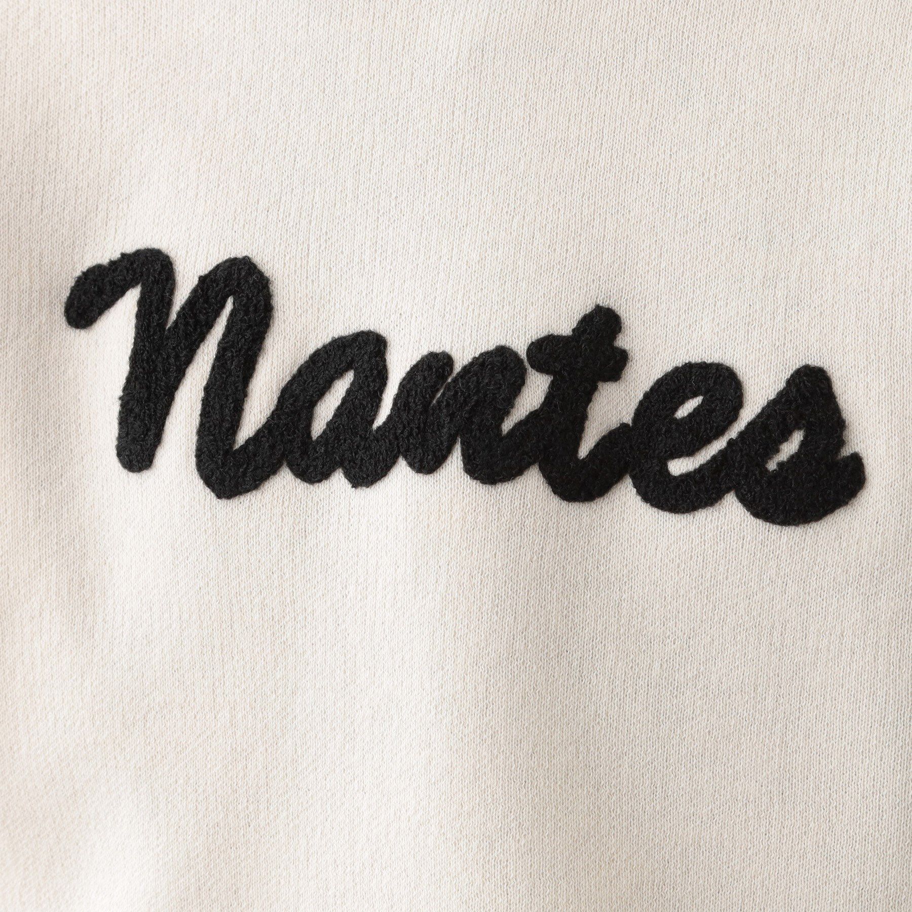 SHOO･LA･RUE「【洗える/S-LL/ちくちくしにくい】大人のための ロゴ入りスウェットライクニット」|ニット・セーター|