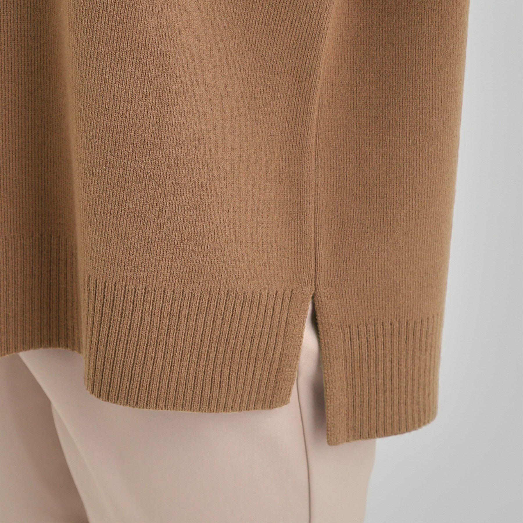 SHOO･LA･RUE「【洗濯機可/セットアップ可】さりげないラメ使いで差をつける クルーネックニット」|ニット・セーター|