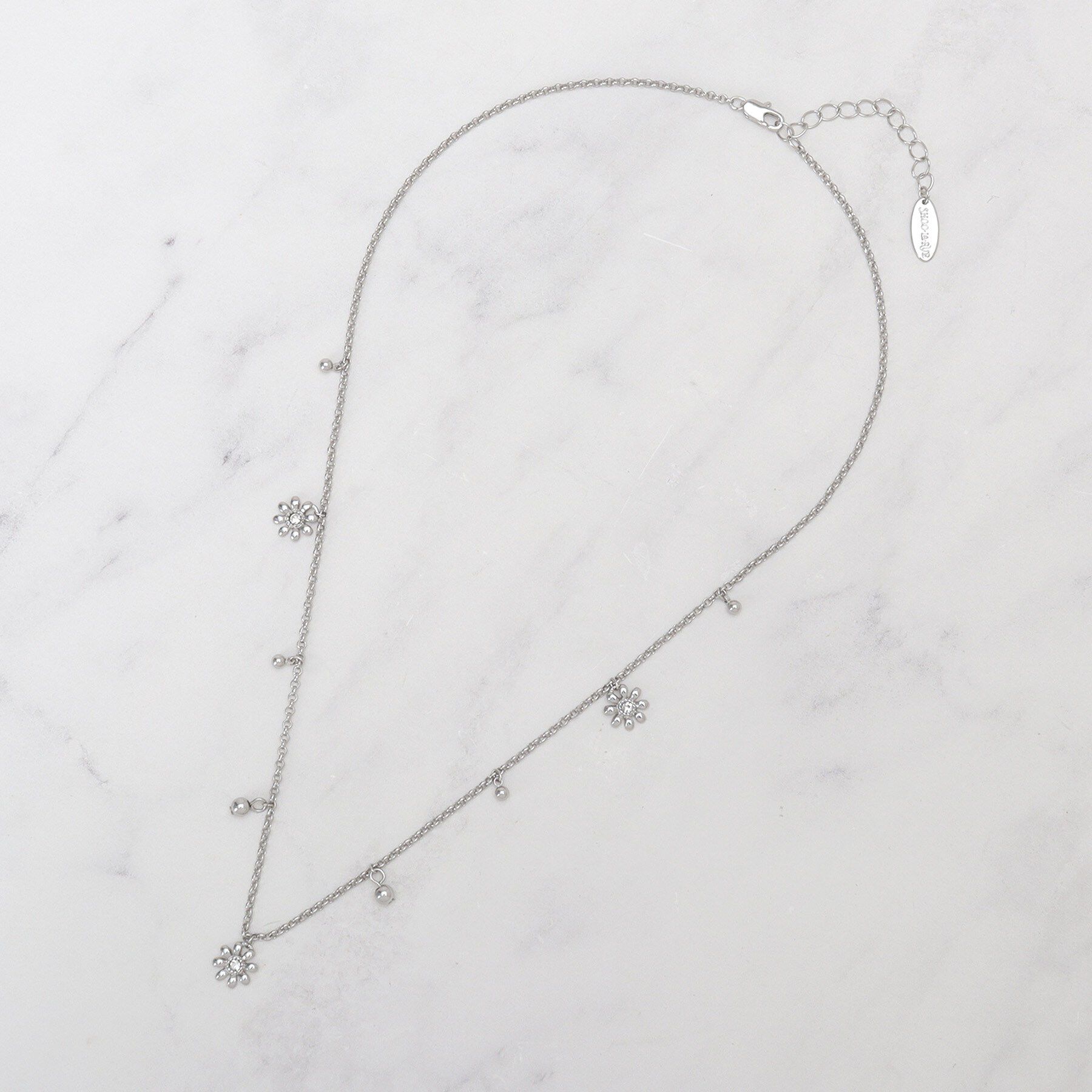 SHOO･LA･RUE「ミニデイジー飛ばしネックレス」|ネックレス|