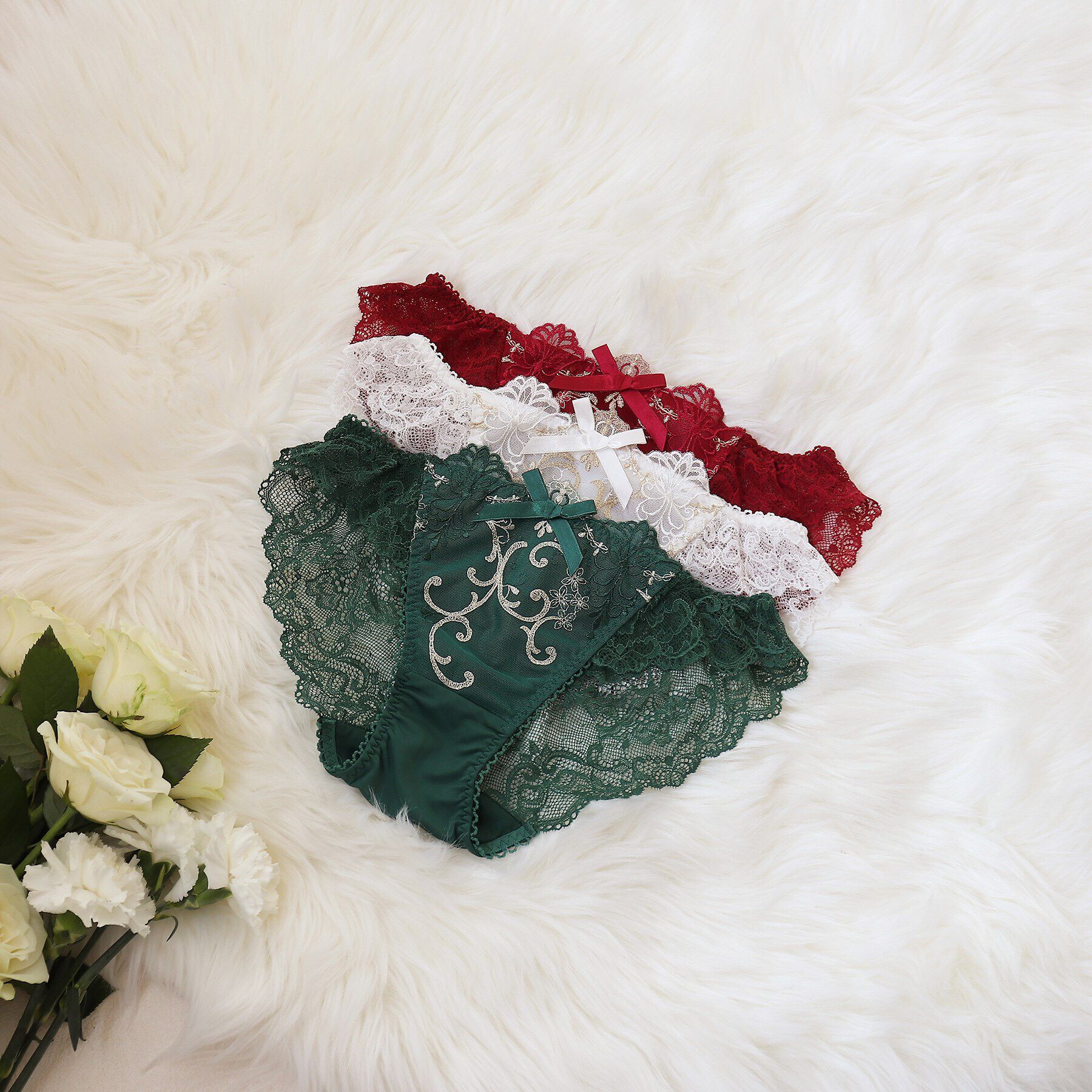 Risa Magli「◆シュトレン レースショーツ」|インナー|