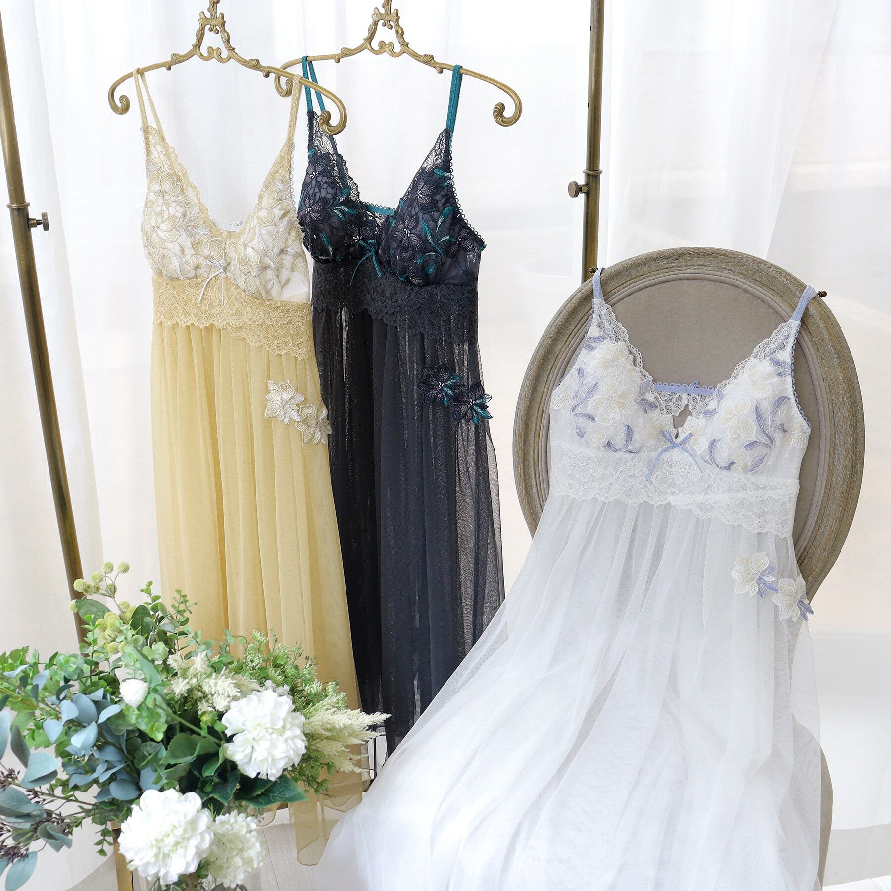 Risa Magli「ケリー カップ付マキシワンピース」|インナー|