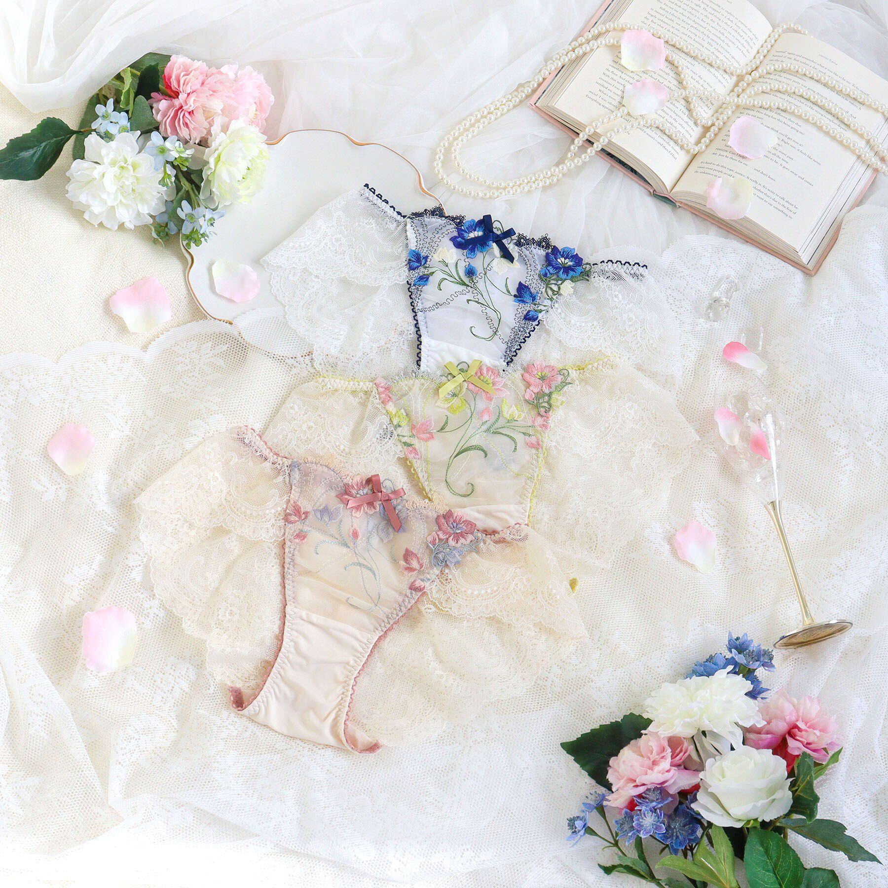 Risa Magli「テリン レースショーツ」|インナー|