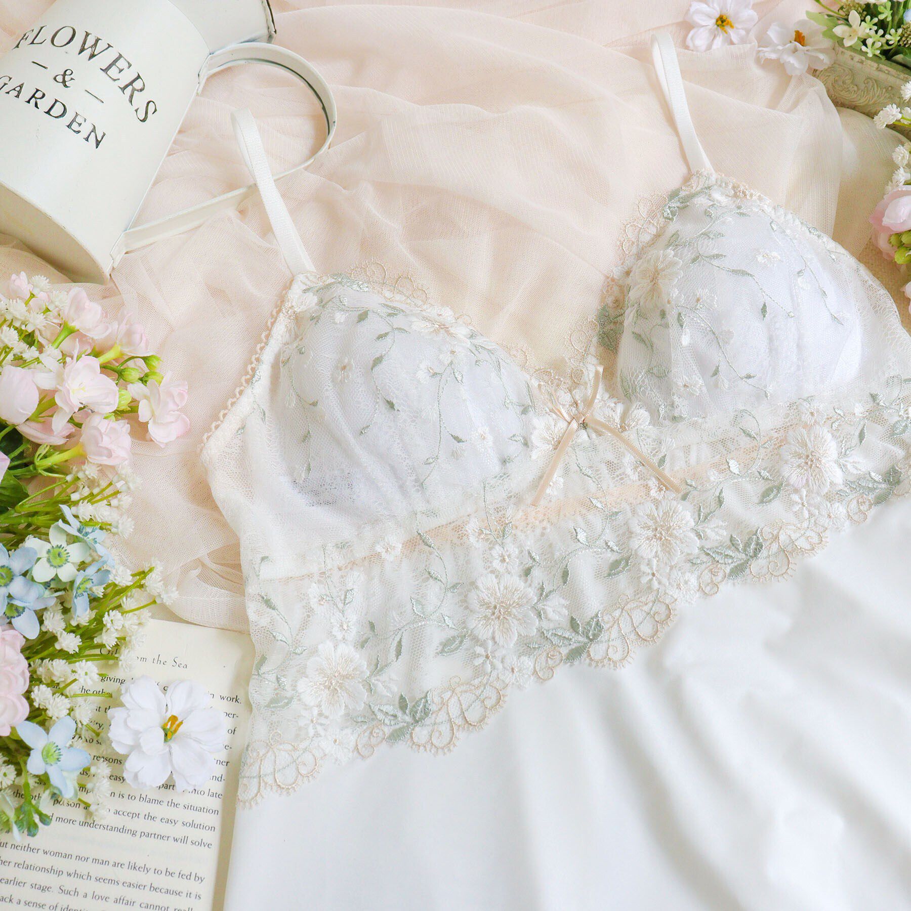 Risa Magli「シュクリエ カップ付キャミソール」|キャミソール|