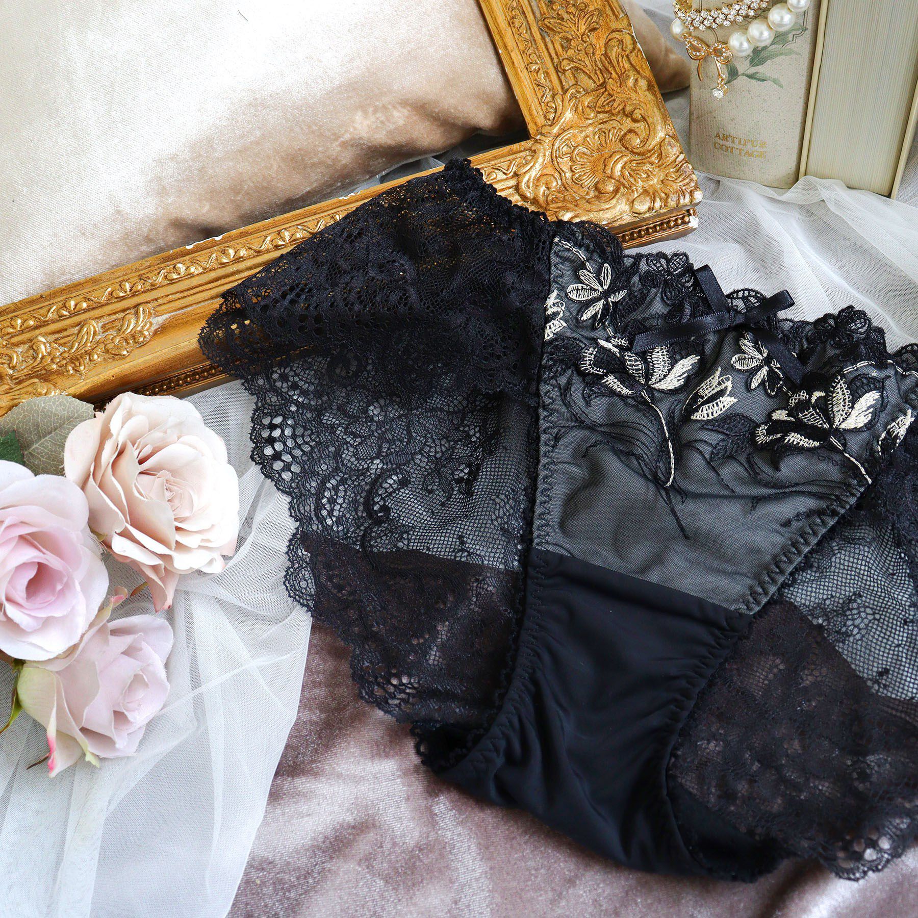 Risa Magli「リアナ レースショーツ」|インナー|