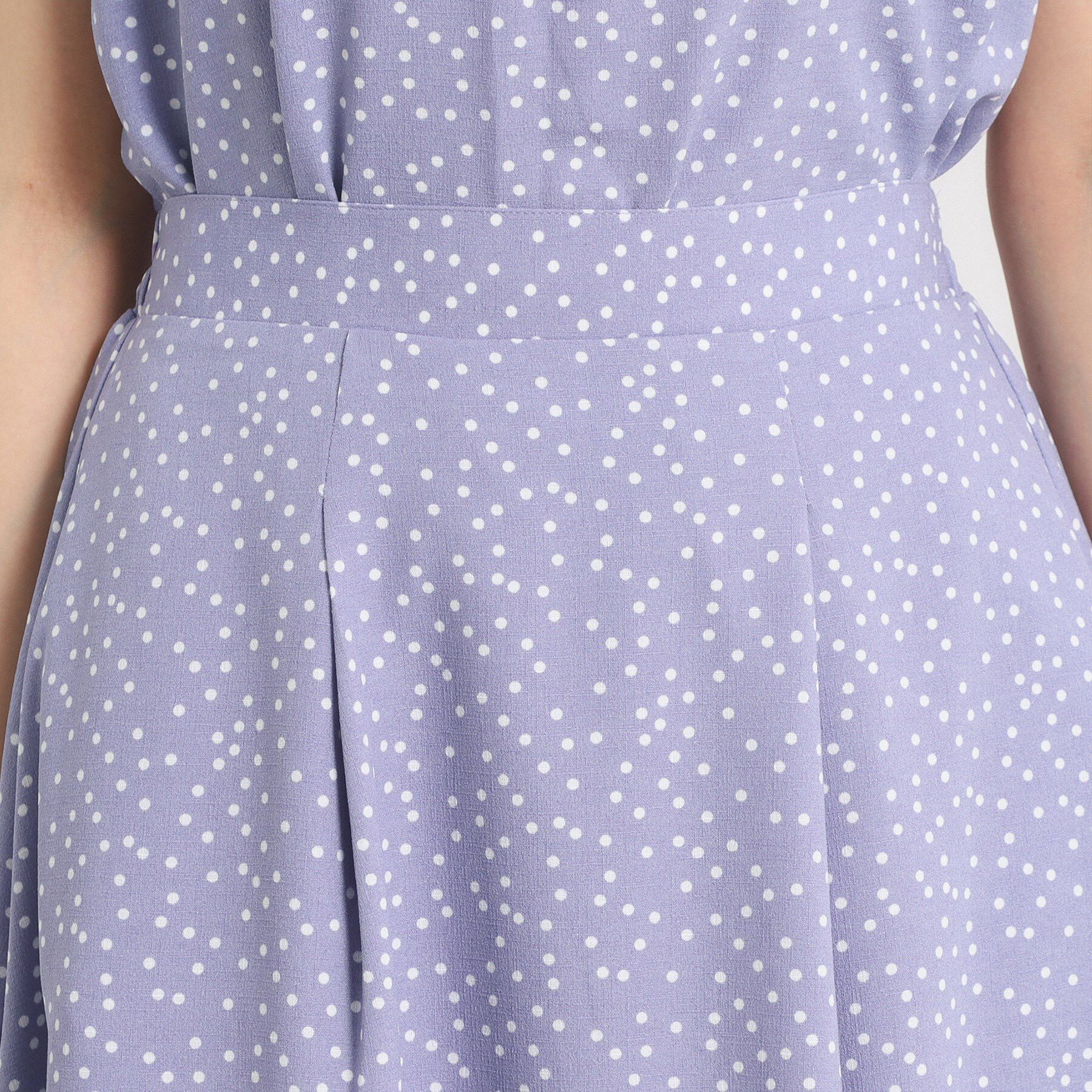 ITS&rsquo;DEMO「【UVカット／速乾／冷感／洗濯機OK／洗濯後しわになりにくい】麻調ストレッチタックスカート＜ラク服シ」|スカート|