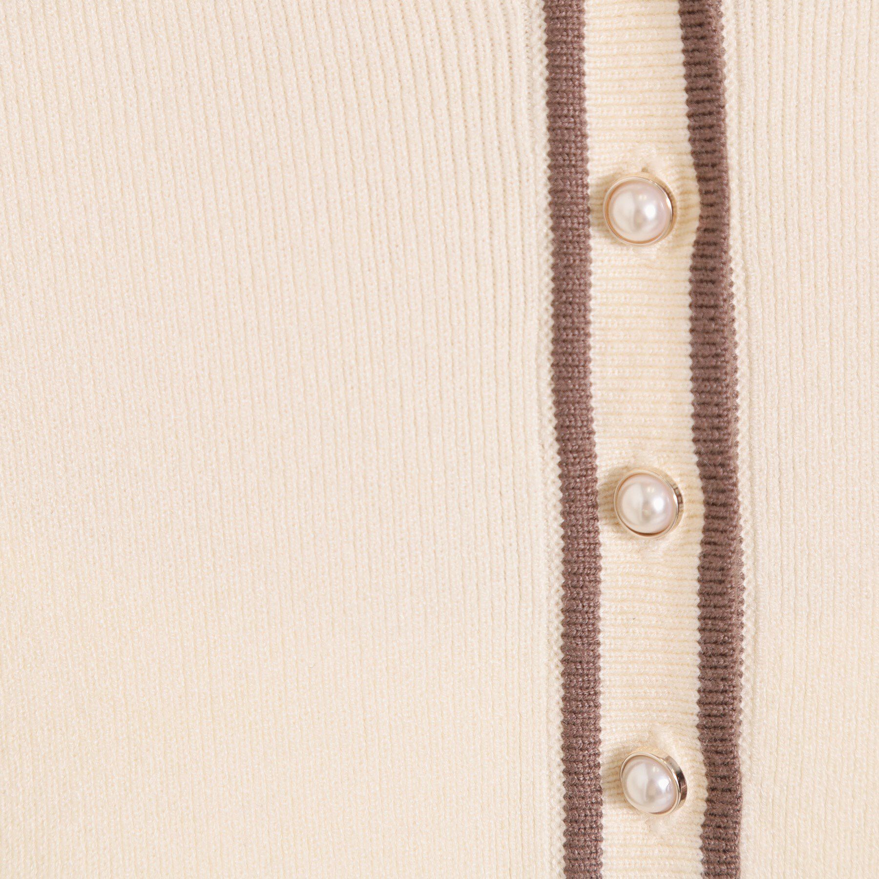 ITS&rsquo;DEMO「【手洗い可】ポロ襟ニットフレアワンピース」|ワンピース|