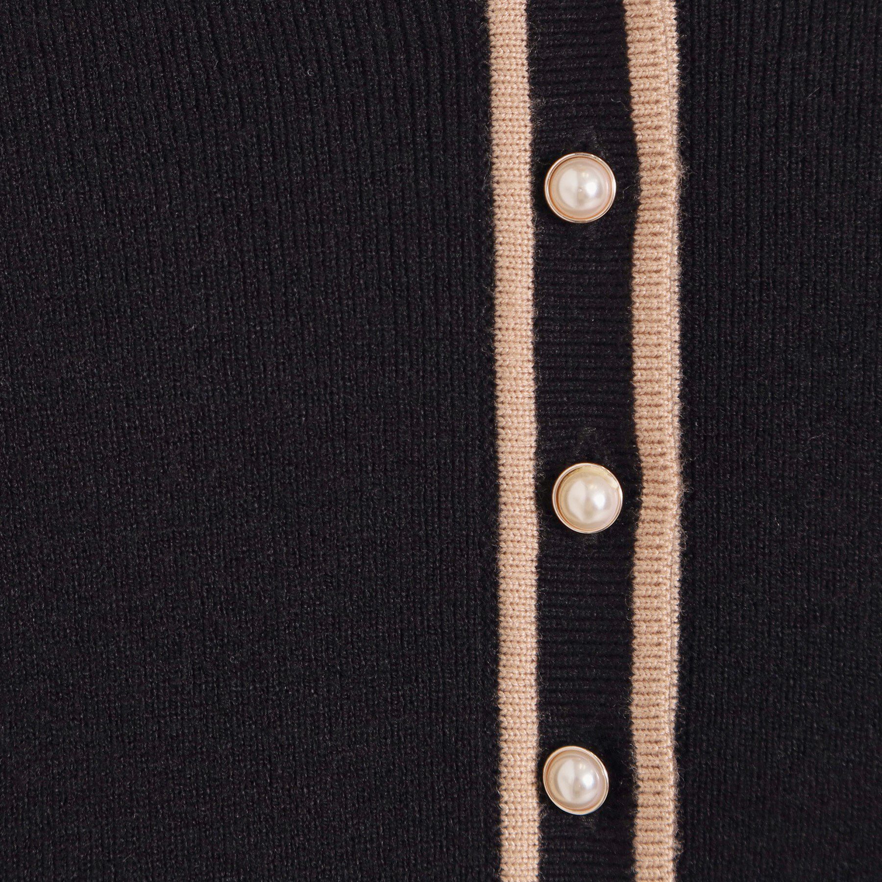 ITS&rsquo;DEMO「【手洗い可】ポロ襟ニットフレアワンピース」|ワンピース|