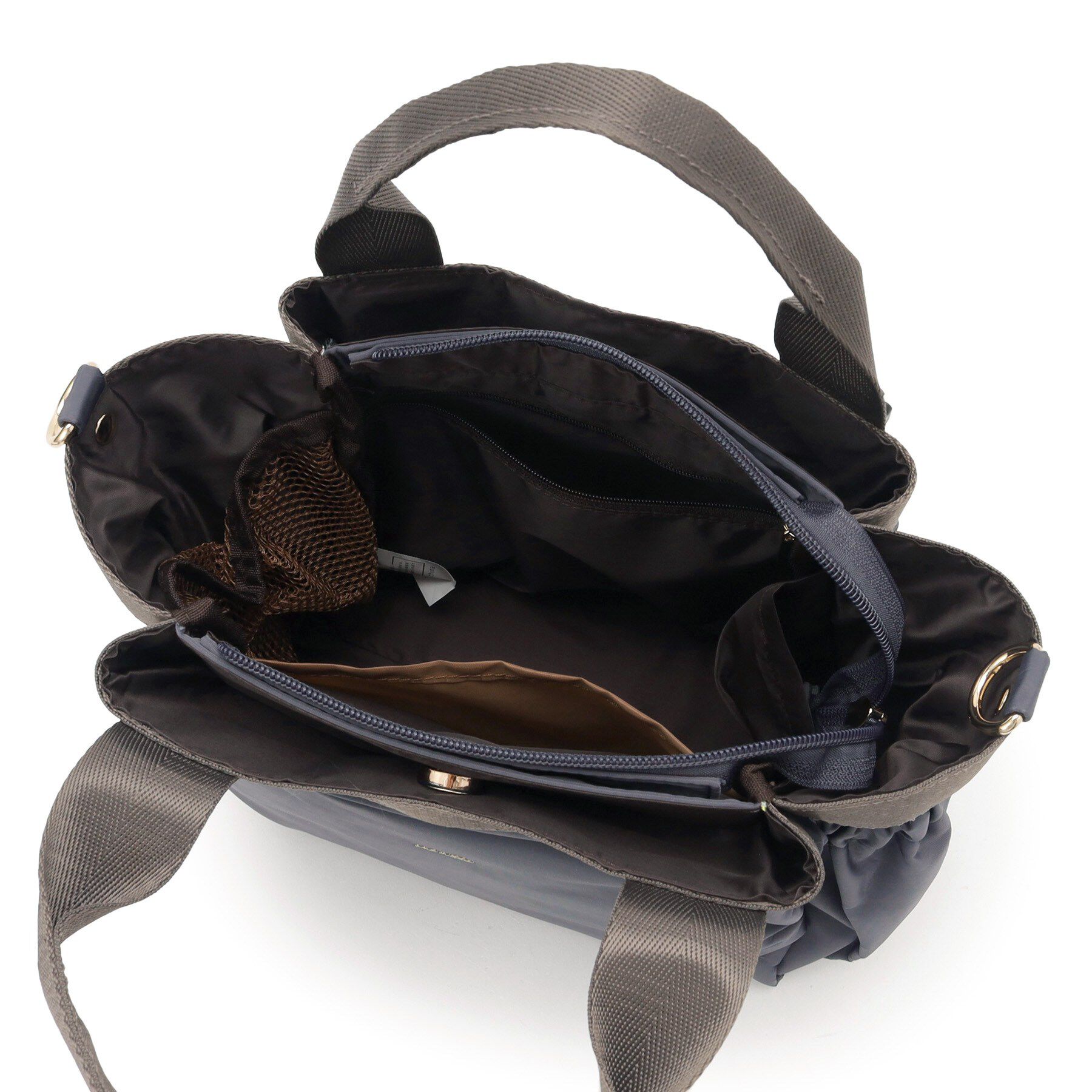 ITS&rsquo;DEMO「【収納アドバイザー監修】バルーン2WAYトート」|ハンドバッグ|