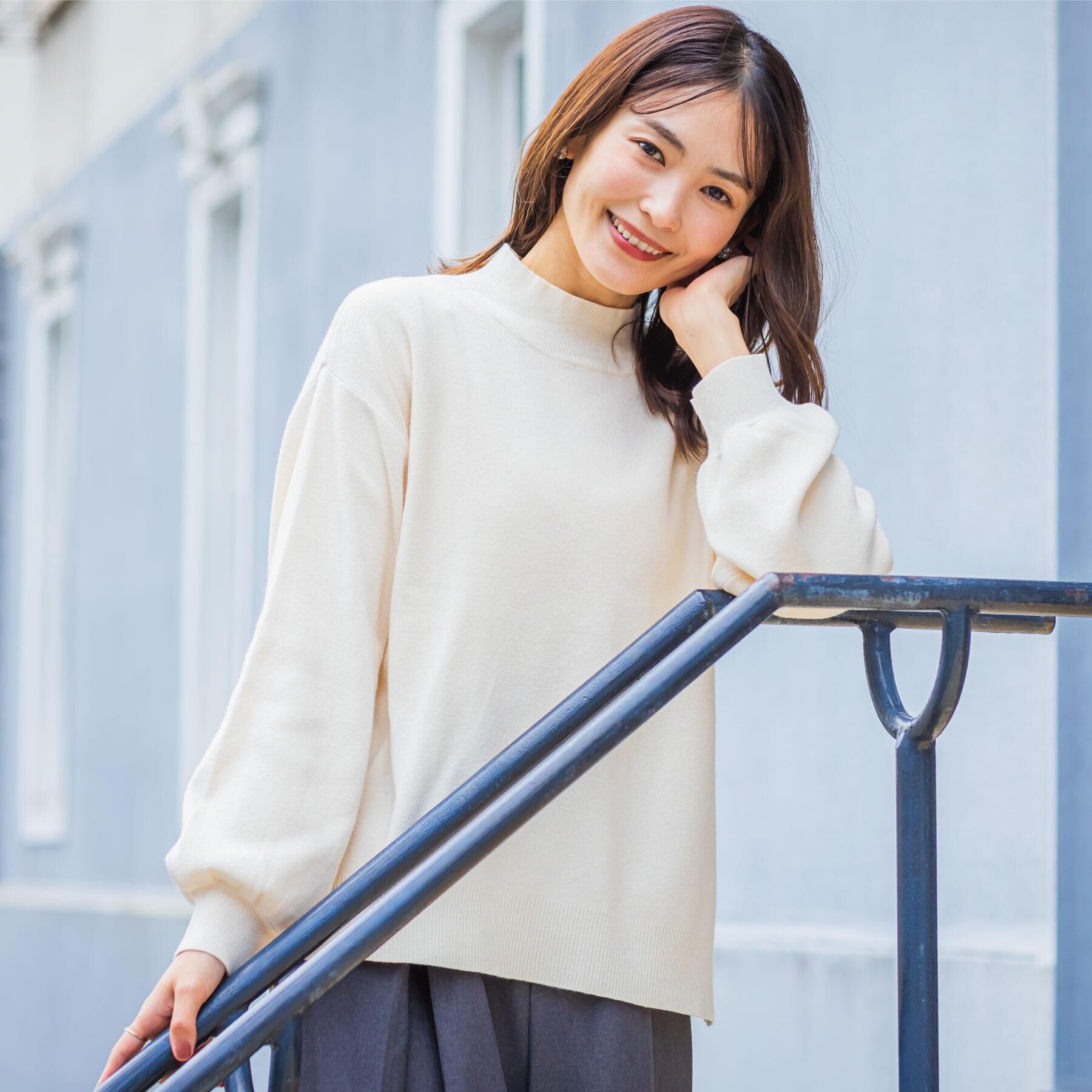 ITS&rsquo;DEMO「【手洗い可／8色展開】カラフルハイネックニット」|ニット・セーター|