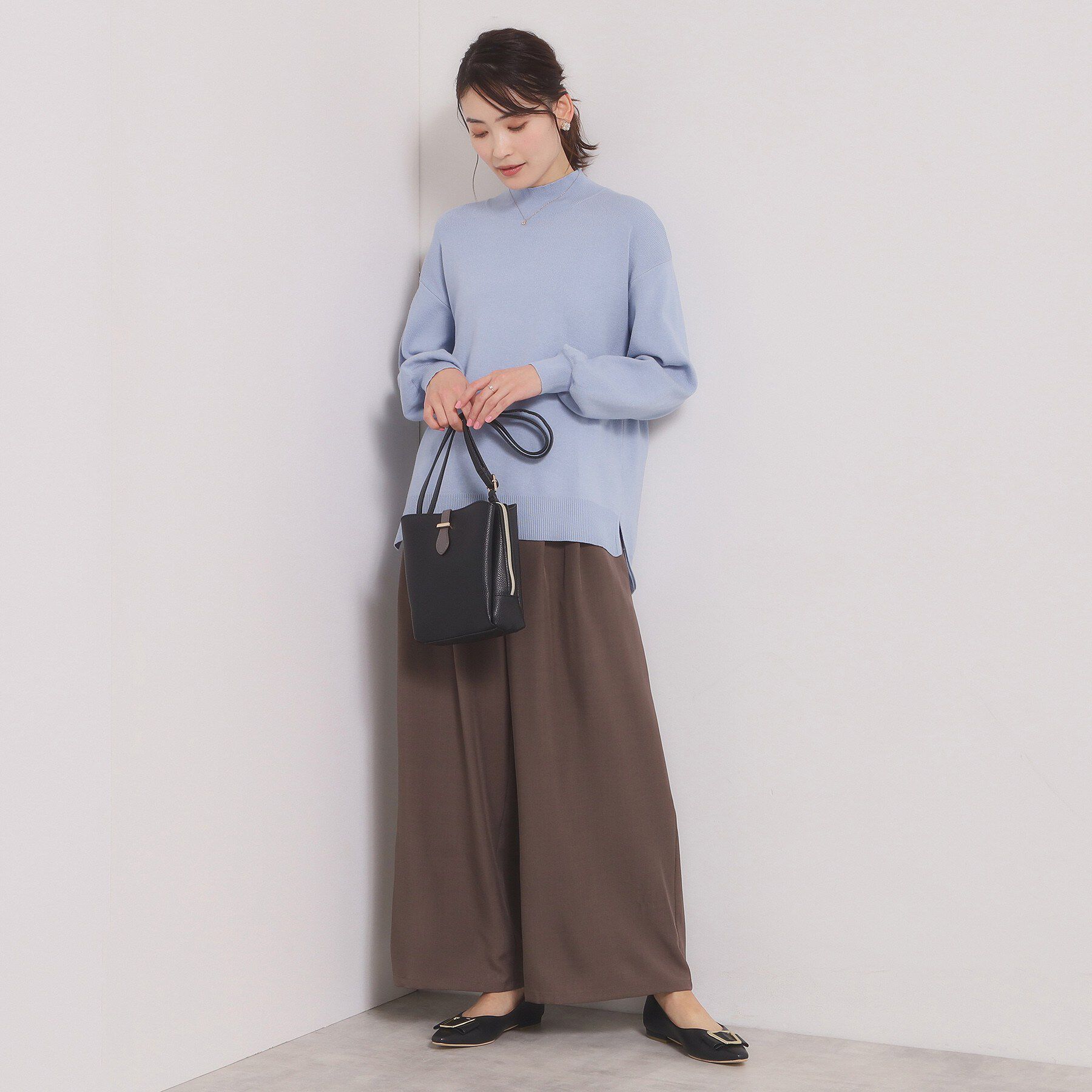 ITS&rsquo;DEMO「【手洗い可／8色展開】カラフルハイネックニット」|ニット・セーター|