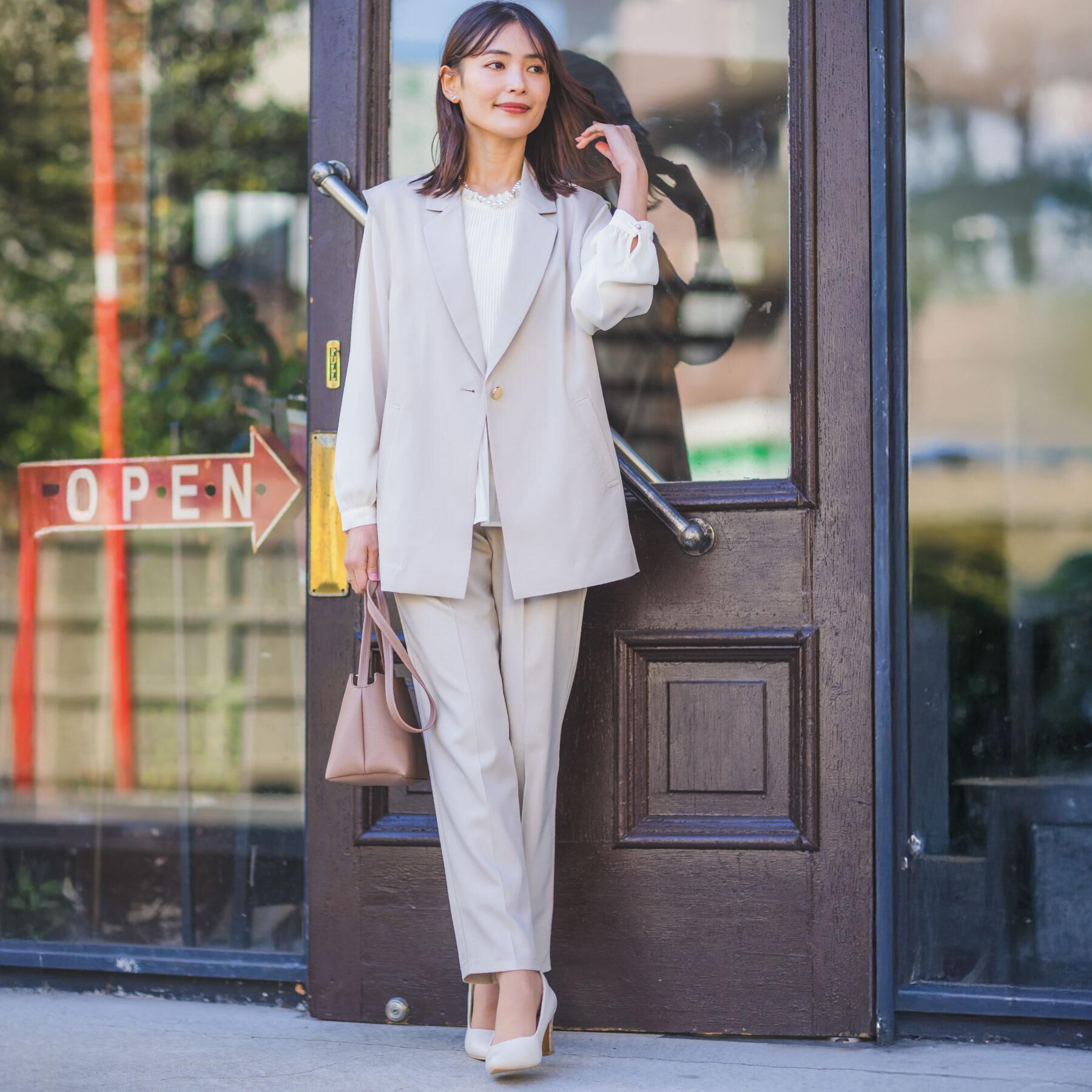 ITS&rsquo;DEMO「【洗濯機OK／イージーケア】ツイルストレッチジレ」|ベスト・ジレ|