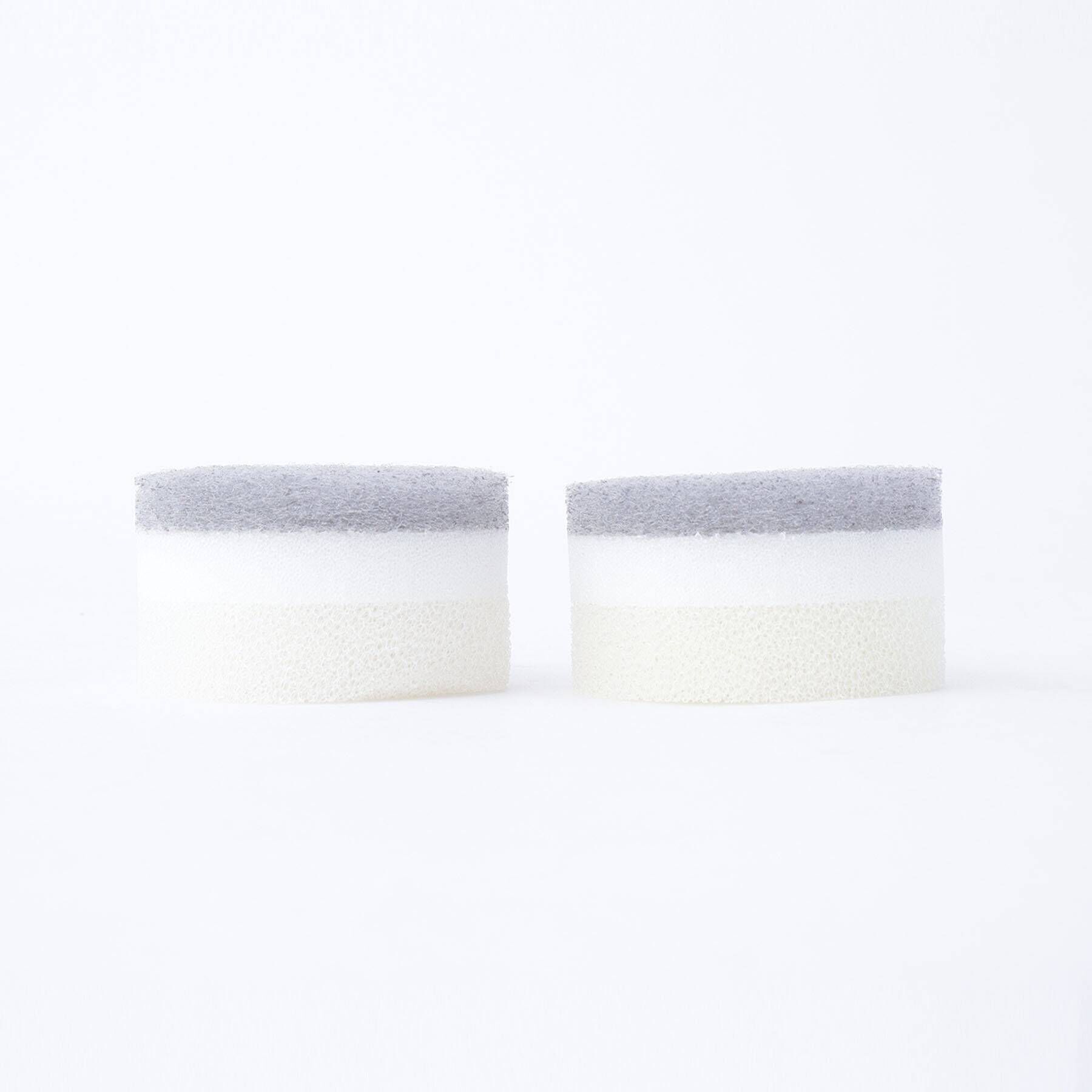 212 KITCHEN STORE「洗面スポンジ POCO リフィル 2個入り GY <marna マーナ>」|その他|