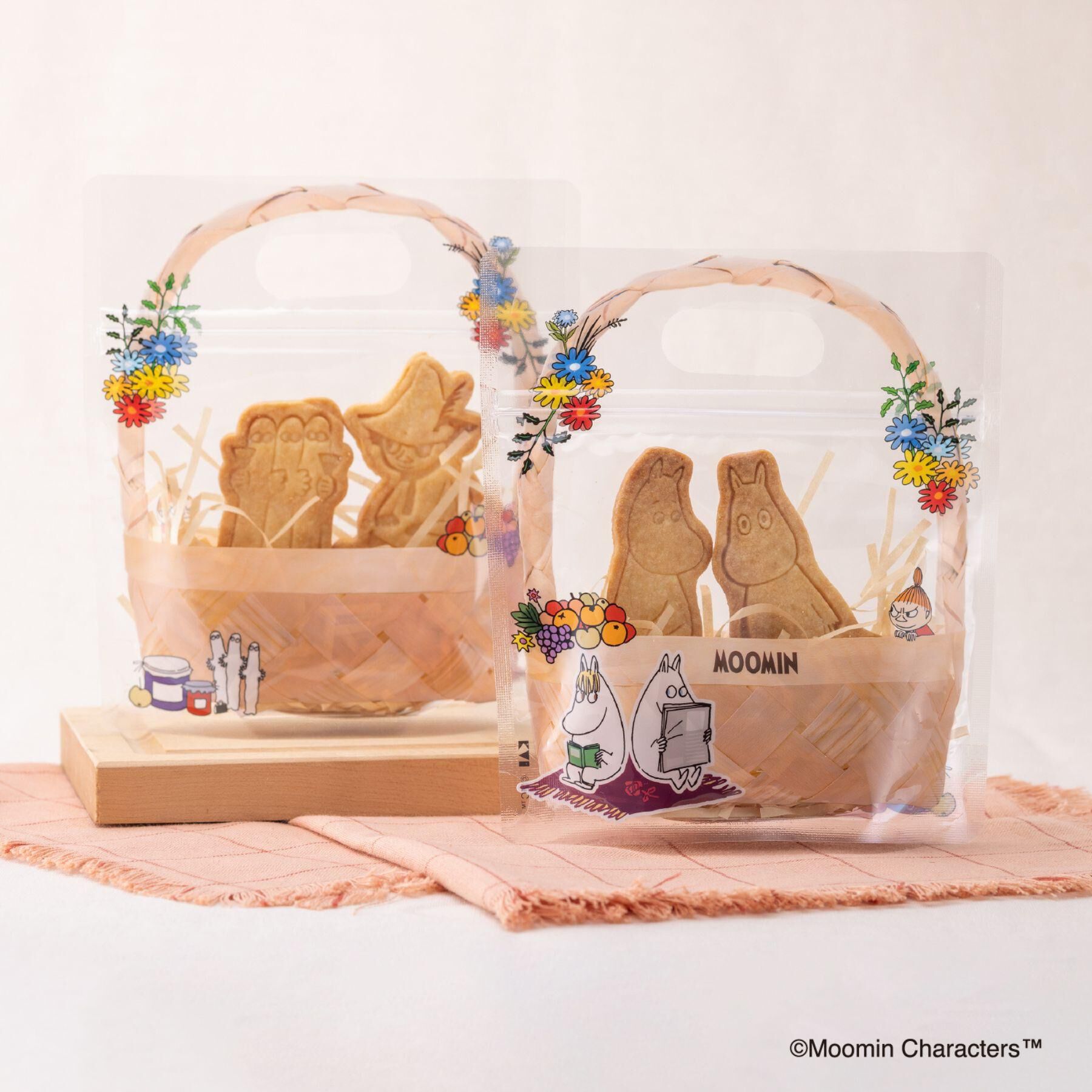 212 KITCHEN STORE「ラッピングバッグ ムーミンたちとカゴ ＜MOOMIN ムーミン＞」|その他|