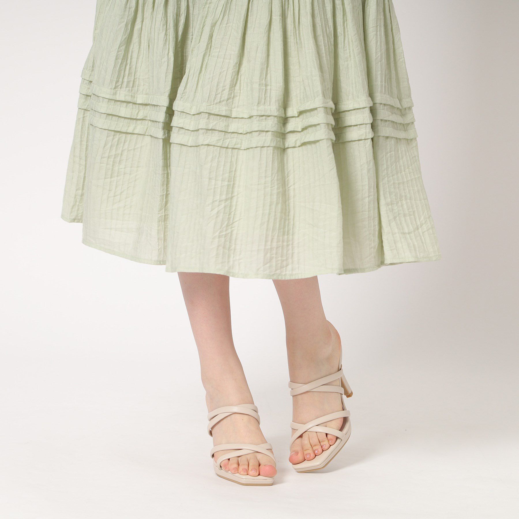 ESPERANZA「ダブルクロスストラップサンダル」|サンダル|