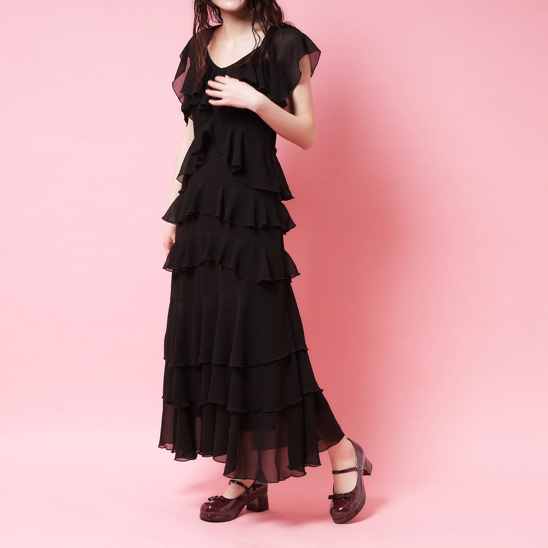 csT&P「リボン付きストラップパンプス」|パンプス|