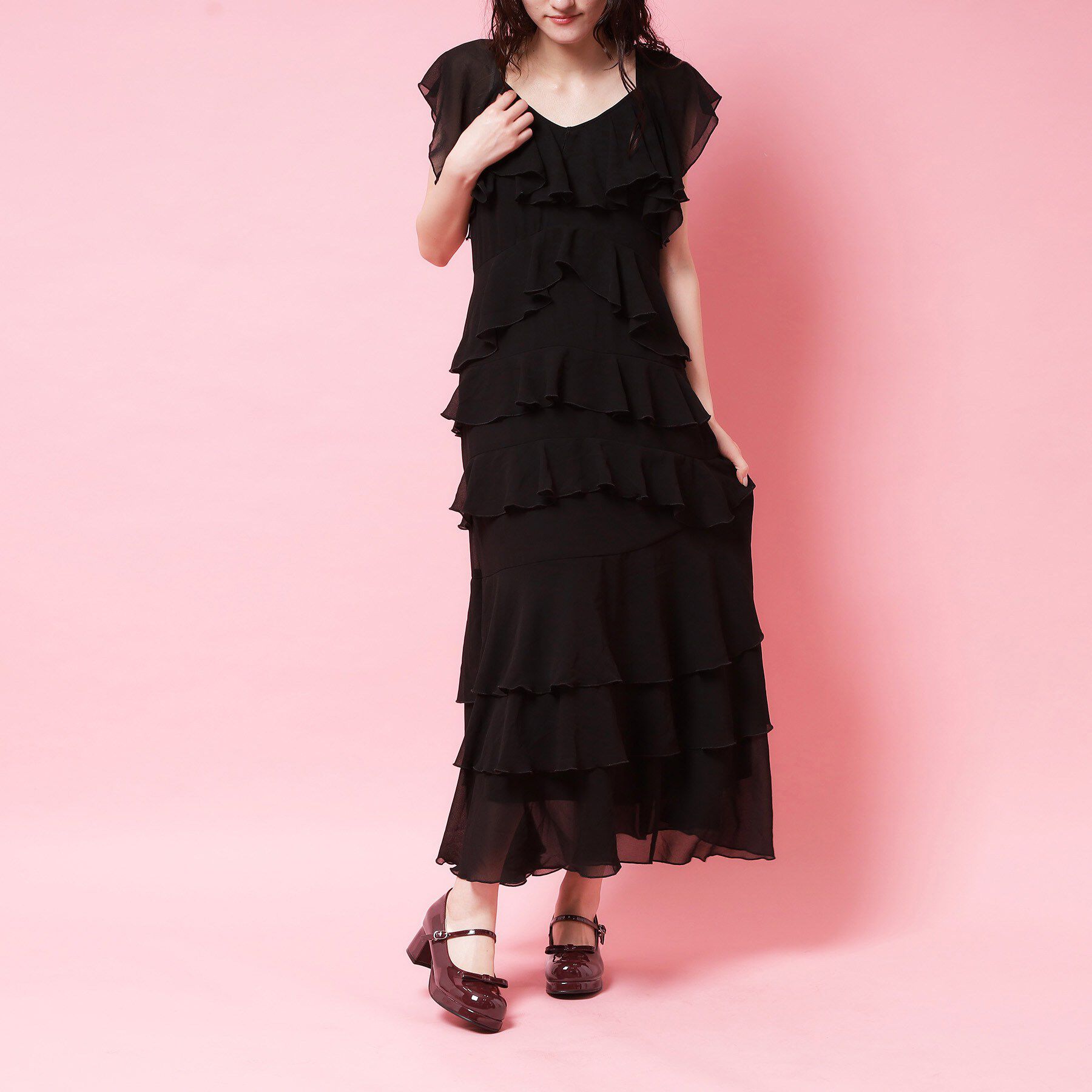 csT&P「リボン付きストラップパンプス」|パンプス|