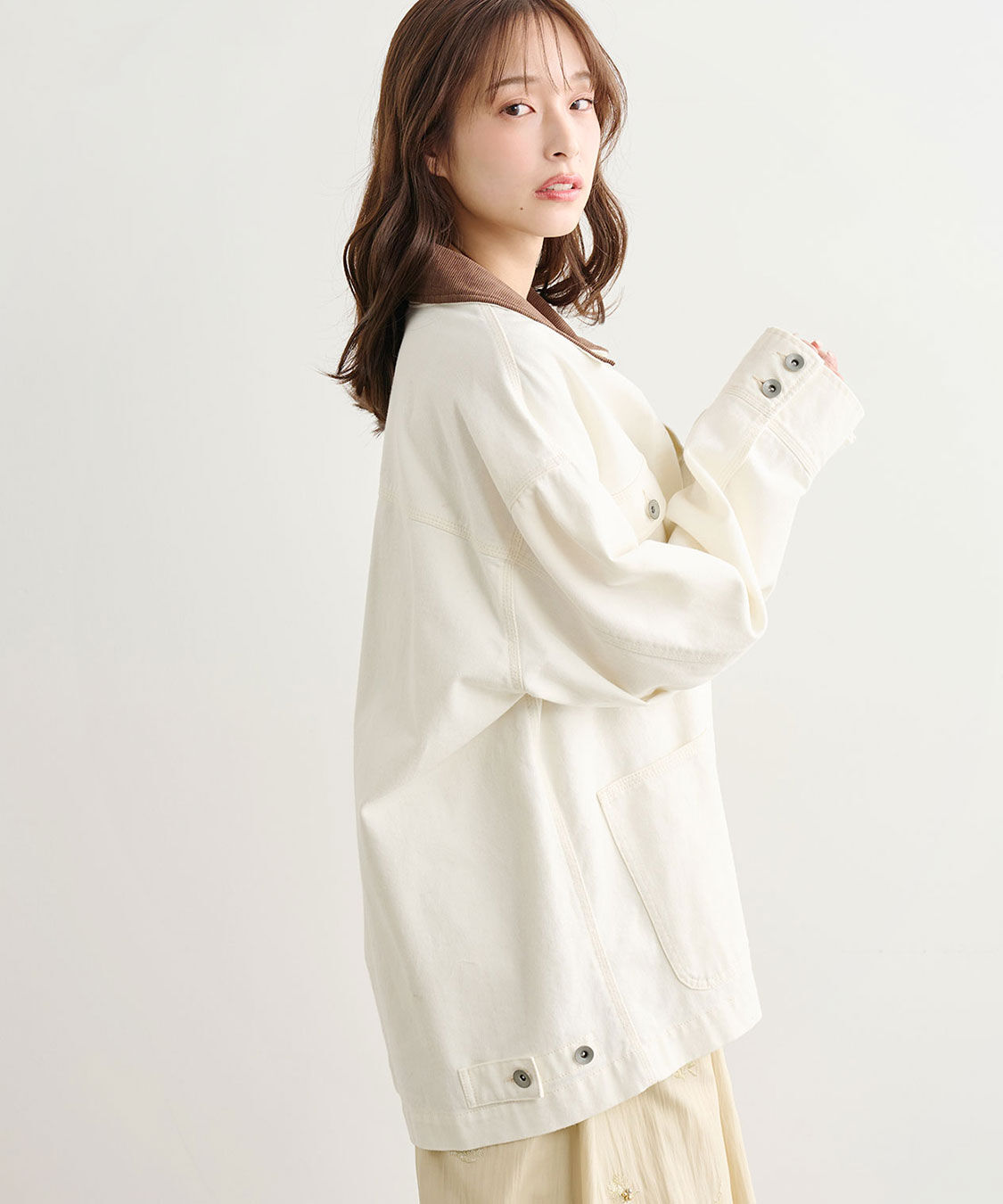 COCO DEAL「デニムカバーオール」|デニムジャケット|