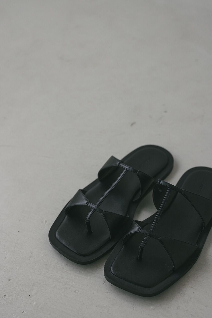 STYLEMIXER「ダブルストラップフラットサンダル」|パンプス|