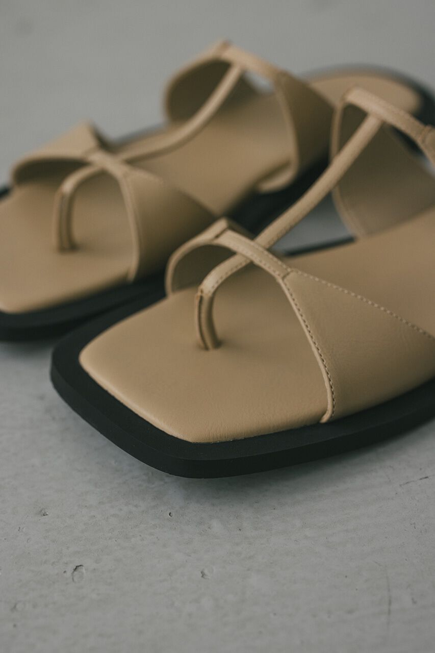 STYLEMIXER「ダブルストラップフラットサンダル」|パンプス|