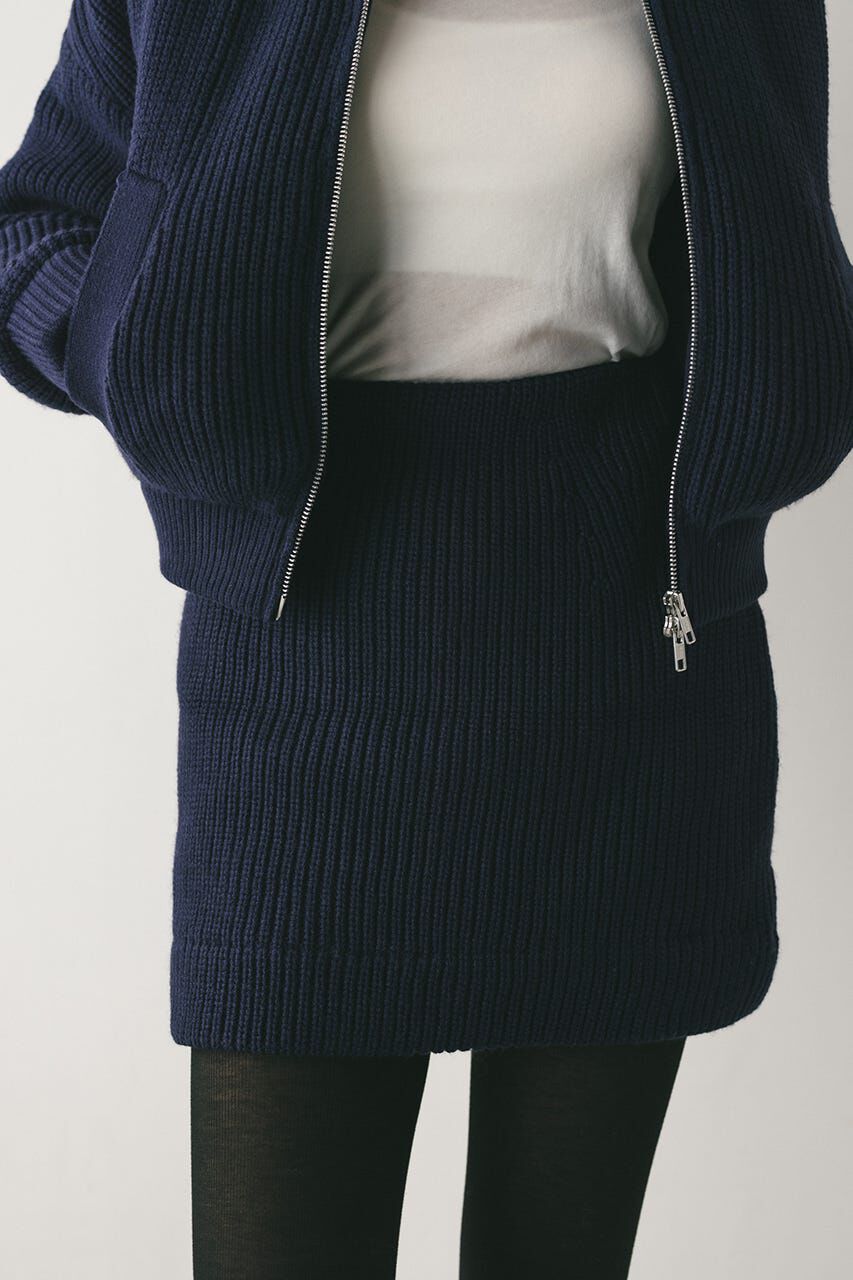 STYLEMIXER「ニットパッファーミニスカート」|スカート|