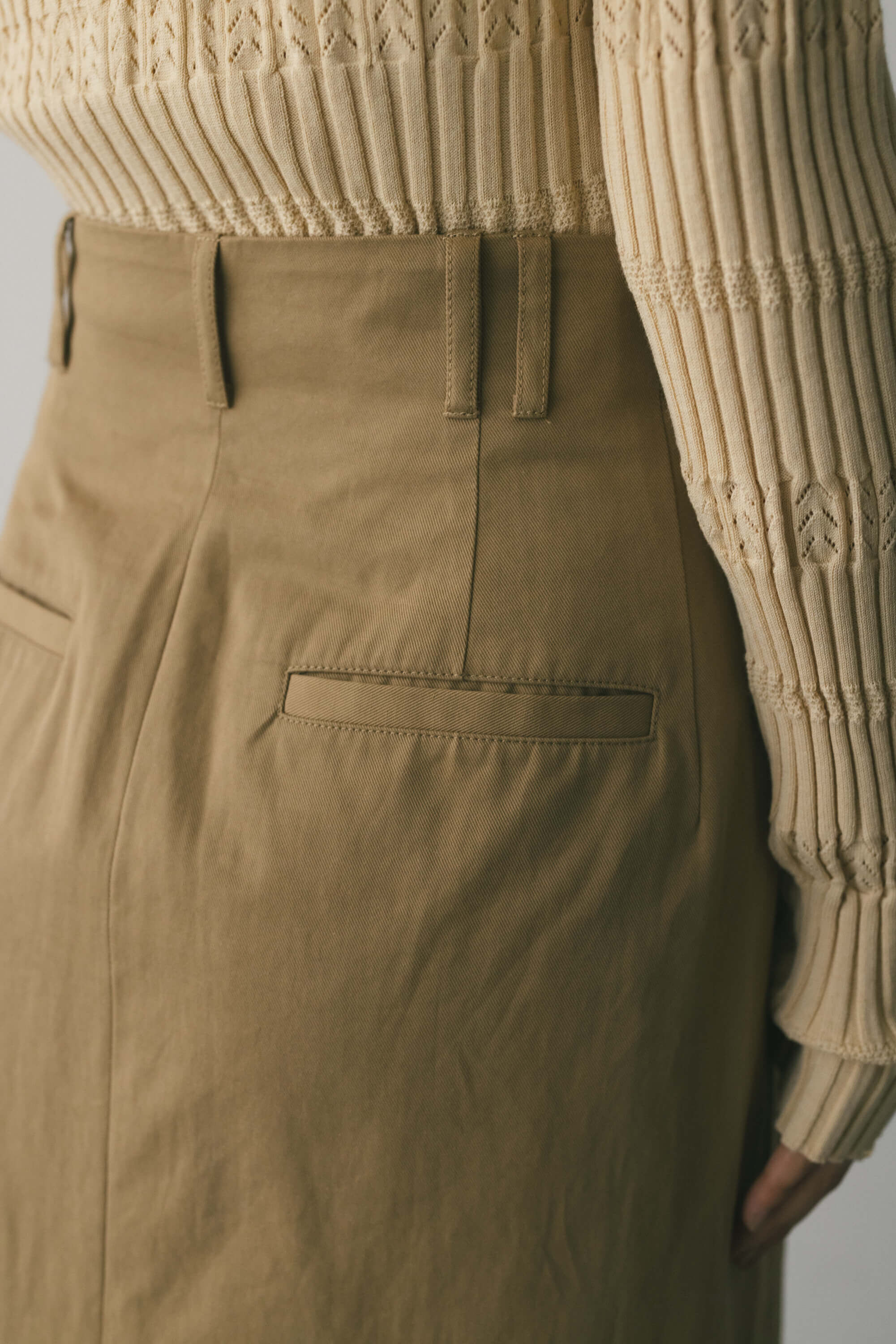 STYLEMIXER「ヘムギャザーチノスカート」|スカート|