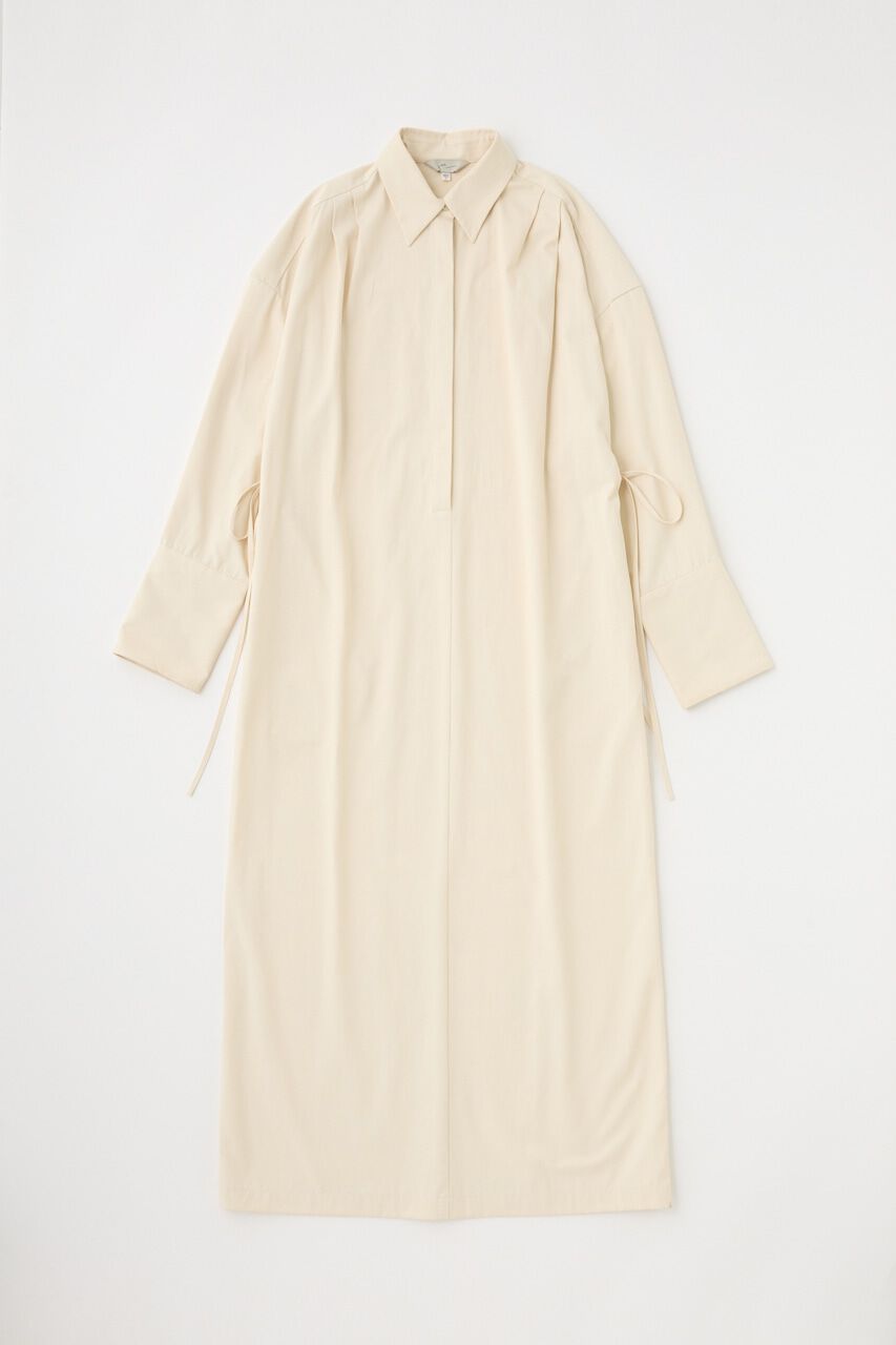 MOUSSY「シャツワンピース　オーガニックコットン&times;リサイクルポリエステル混」|ワンピース|WHT