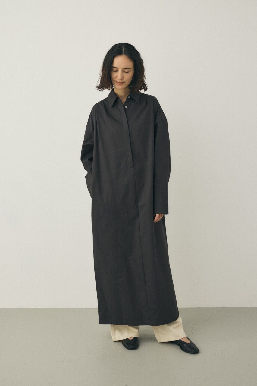 MOUSSY「シャツワンピース　オーガニックコットン&times;リサイクルポリエステル混」|ワンピース|