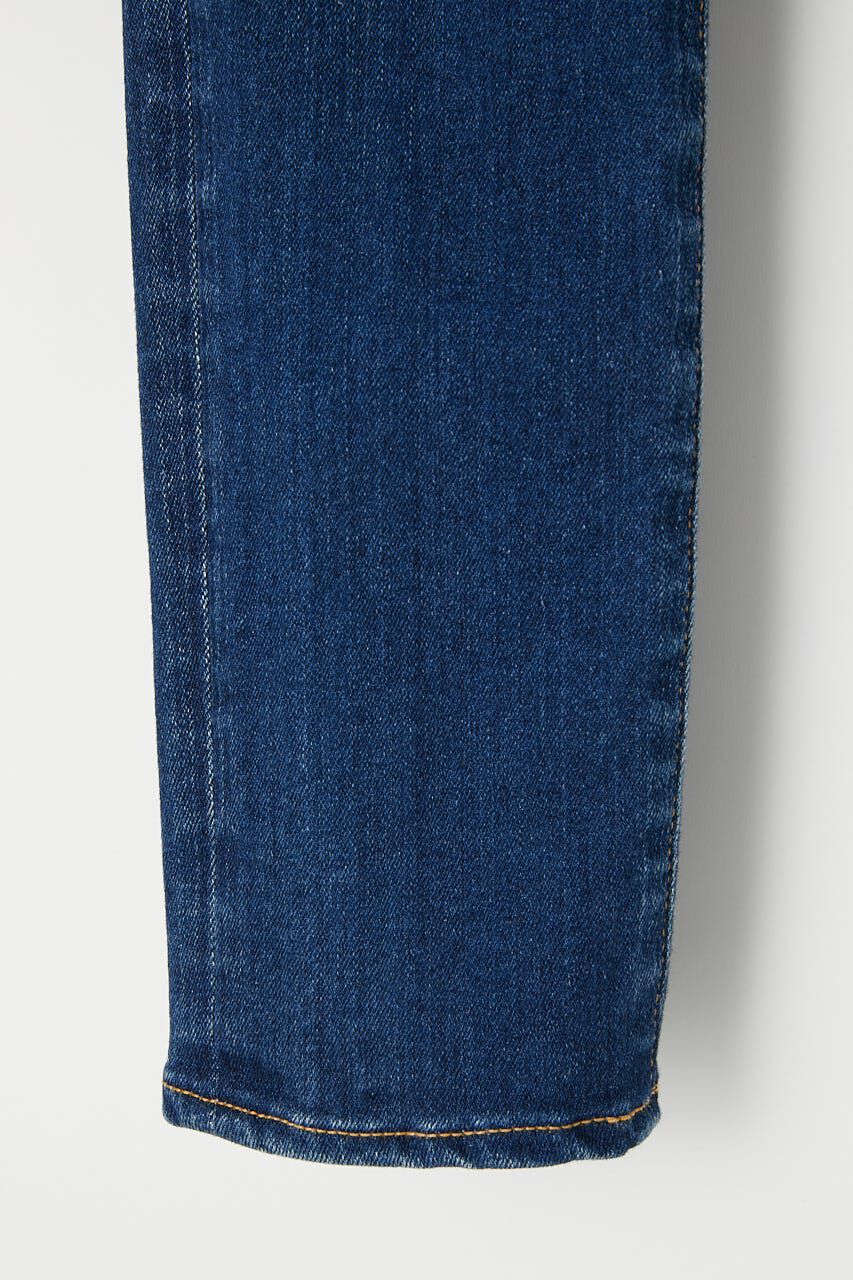 MOUSSY「WF Rebirth embroidery スキニー」|デニム|