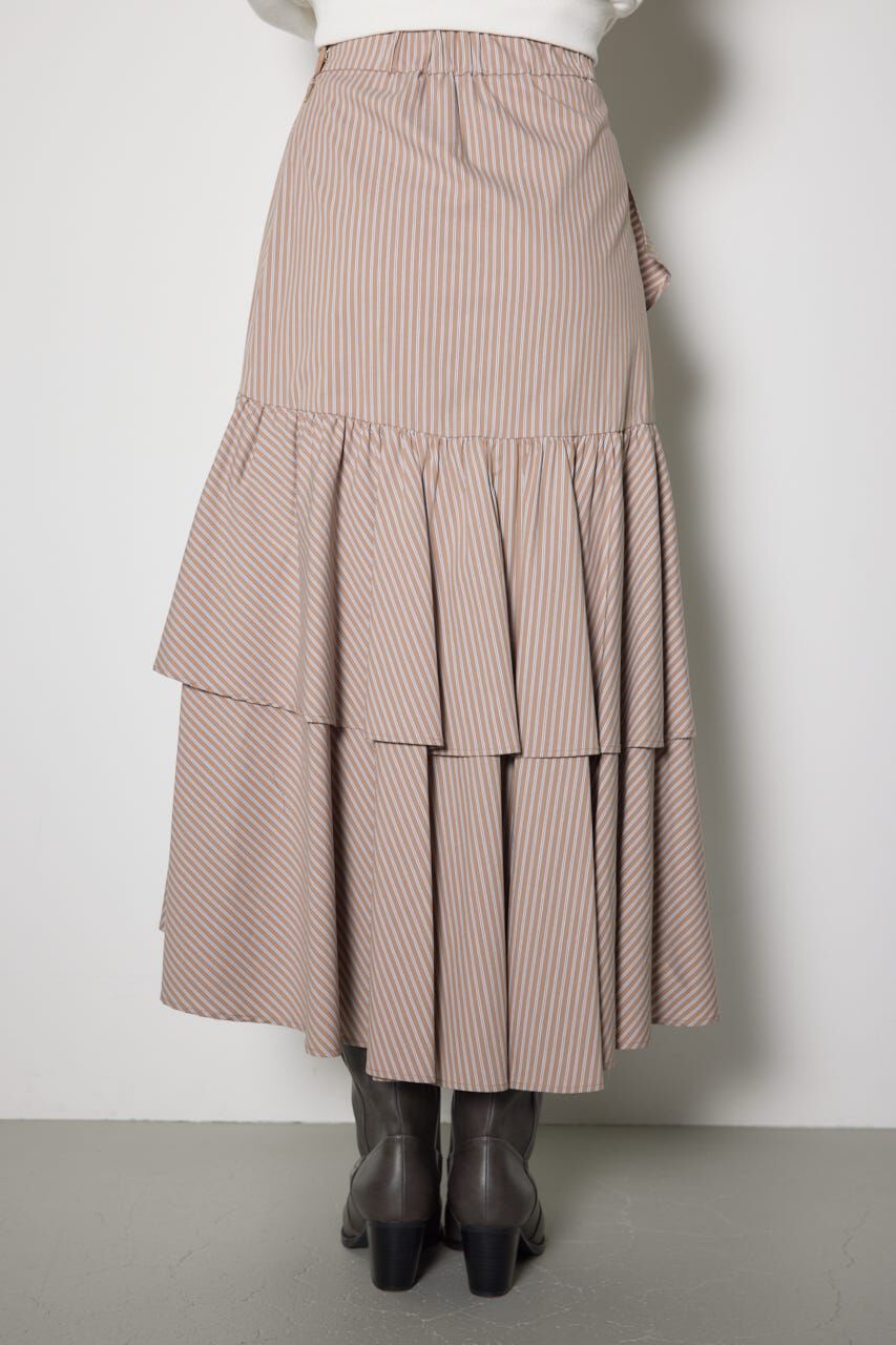 rienda「ボリュームティアードスカート」|スカート|