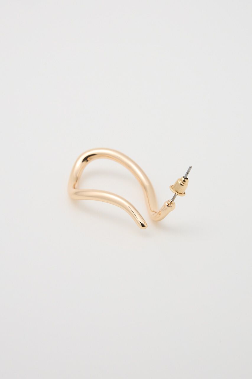 rienda「ニュアンスフープピアス」|ピアス|