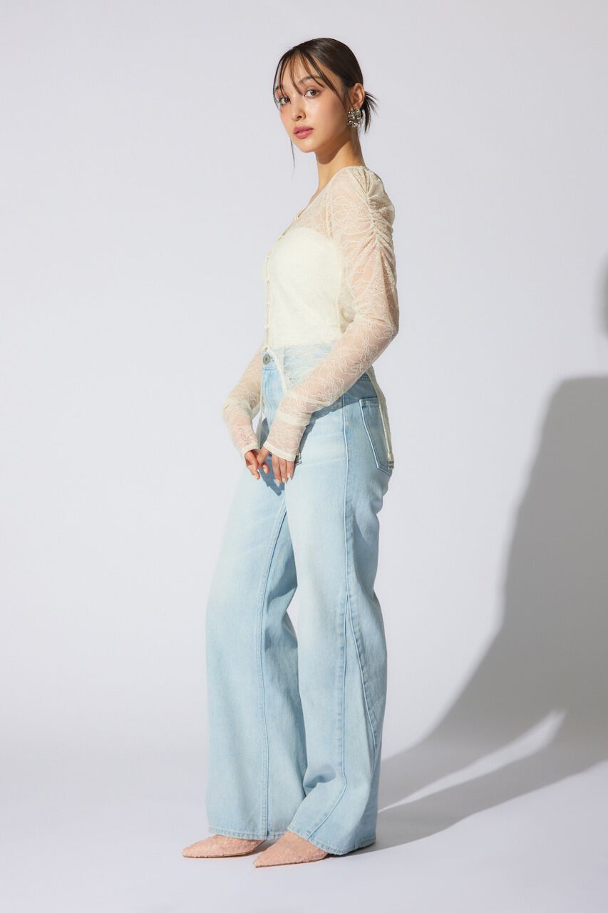 rienda「シアーレーストップス」|Tシャツ・カットソー|