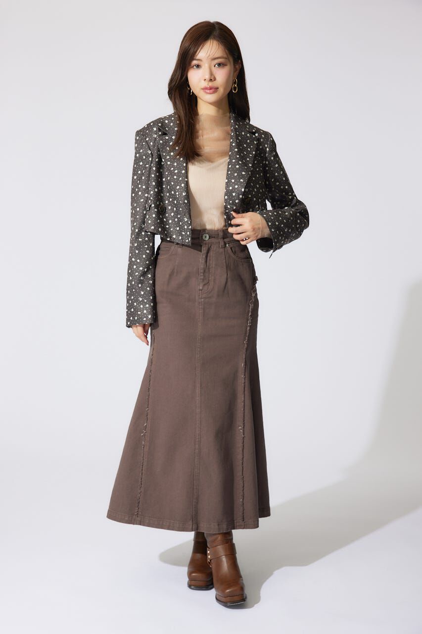 rienda「ダブルテーラードショートジャケット」|その他|