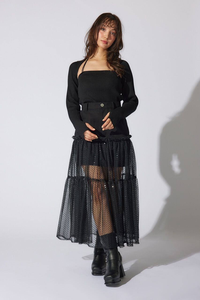 rienda「ボレロセットニットトップス」|ニット・セーター|